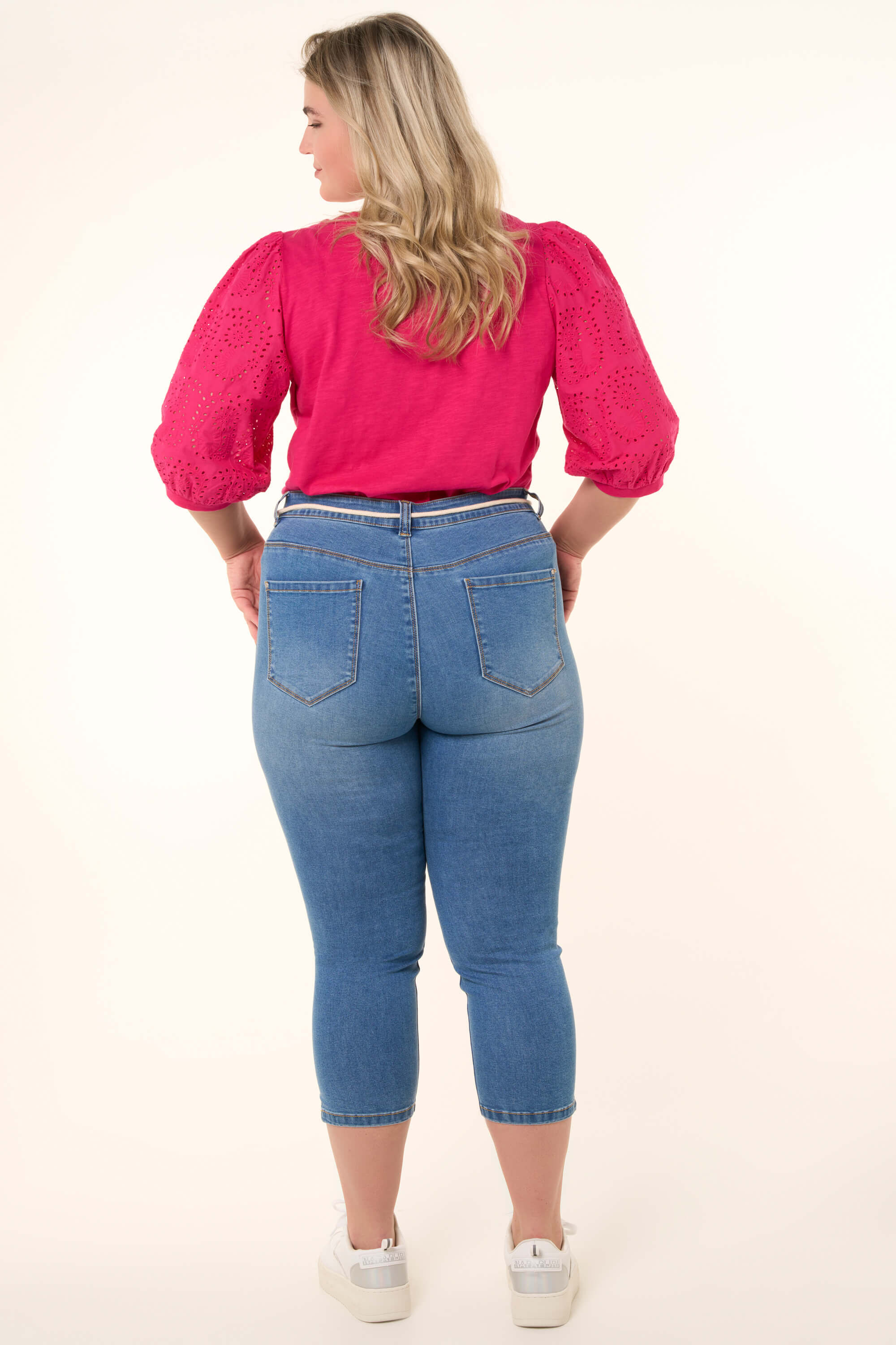 Jean Capri Femme Sonoma – Taille 6 – Bleu – Taille Moyenne – Neuf Avec étiquettes