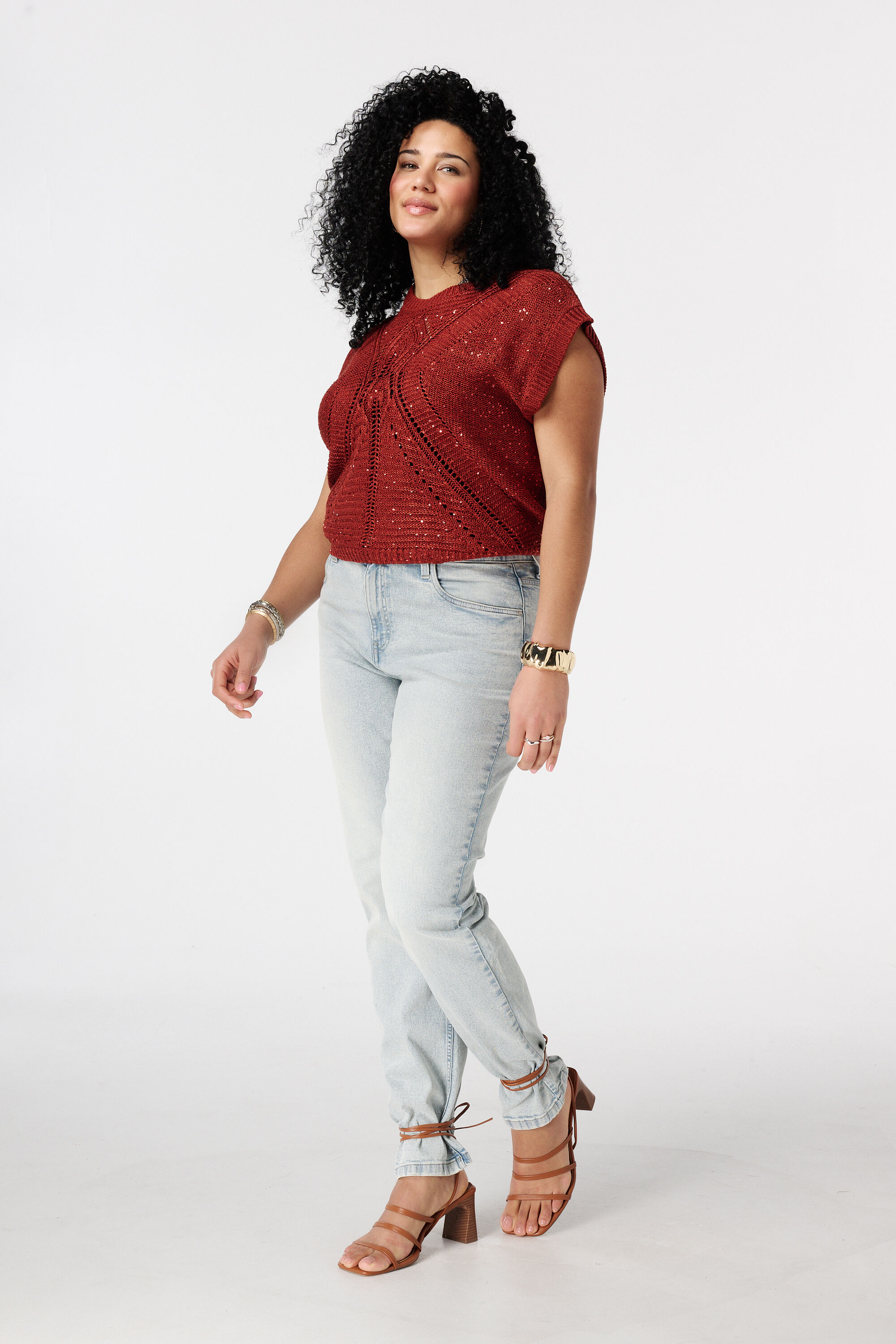 Jean straight leg LILY longueur 34 image number 6