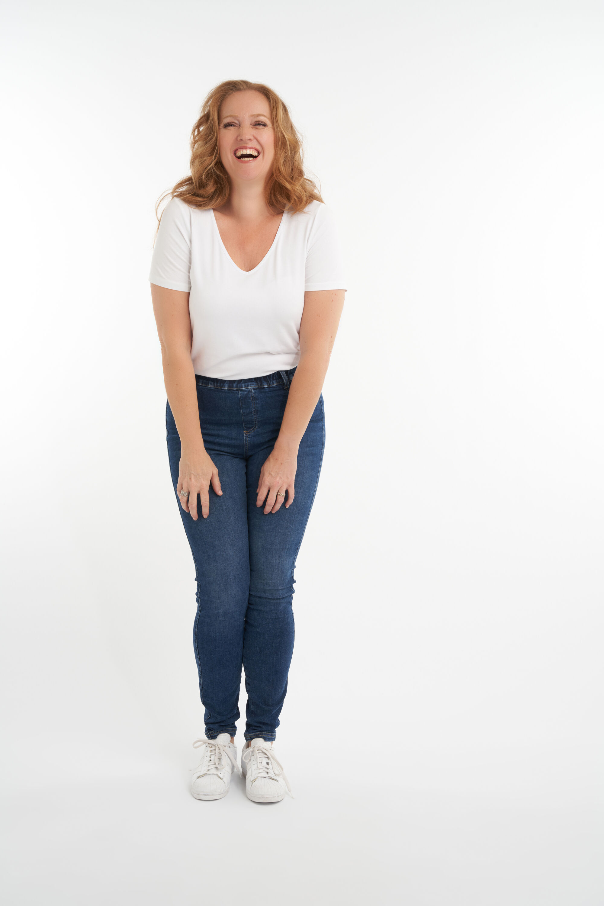 Tregging slim fit 34 inch POPPY  image number 6