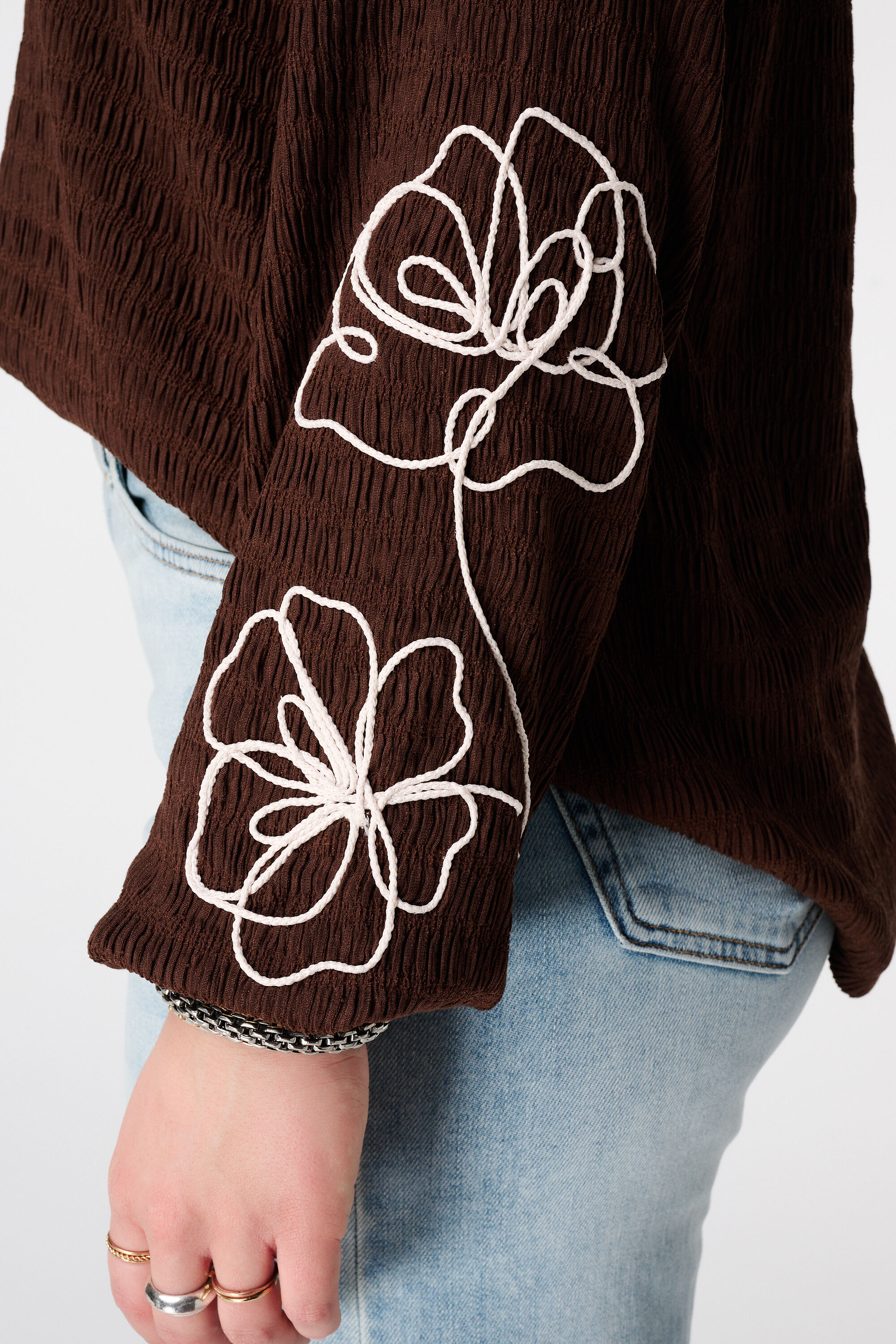 Blouse avec broderie image number 6