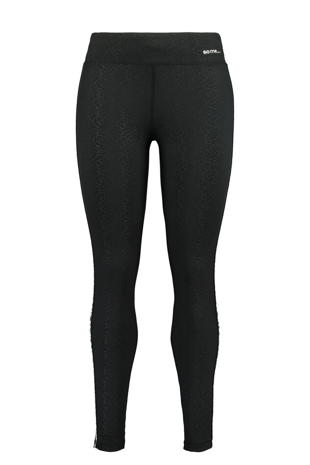 Legging de sport à imprimé léopard  image number 1