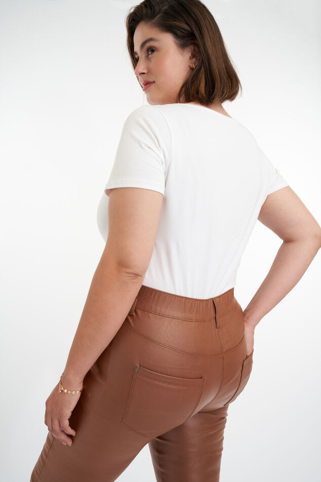 Tregging slim fit 32 inch POPPY  image number 6