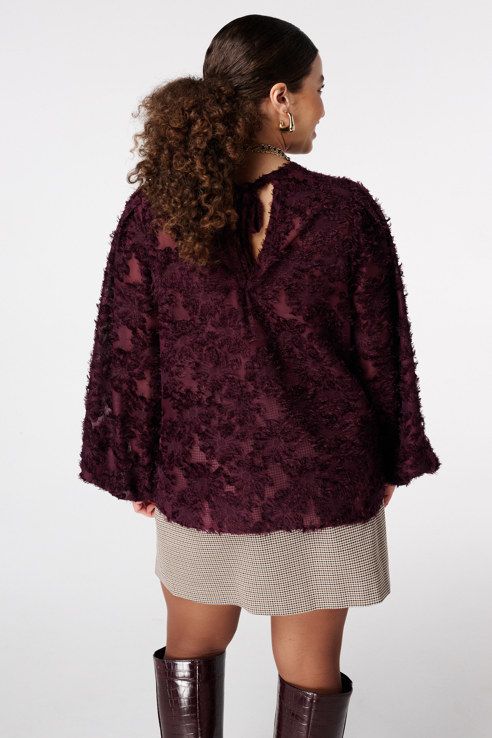 Blouse structur&eacute;e image number 3