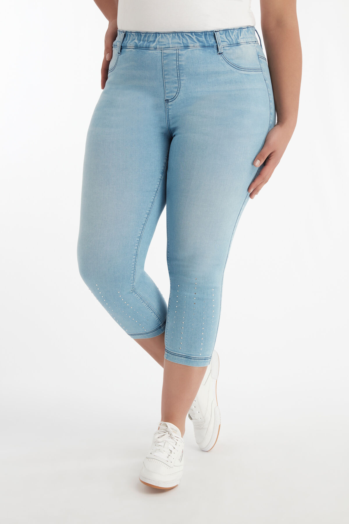 Tregging coup&eacute; POPPY au strass   image number 3