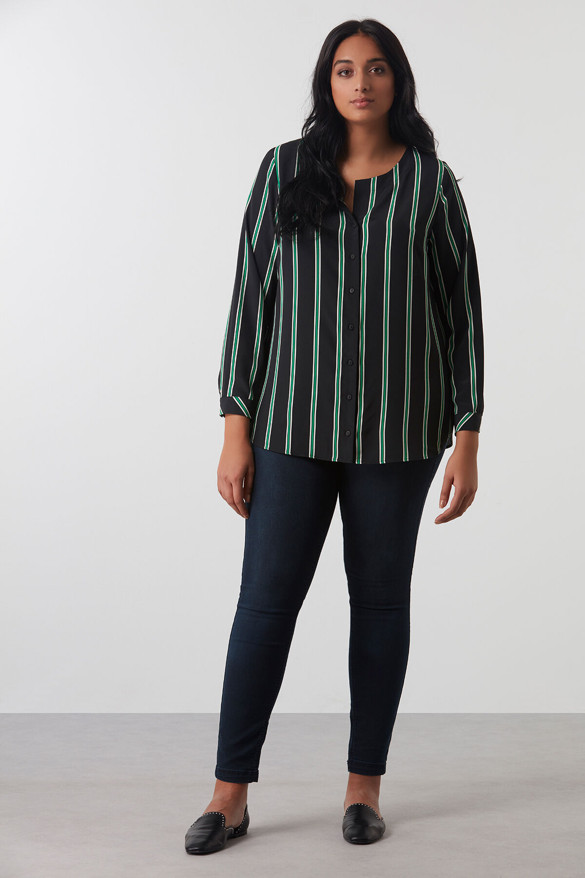 Chemisier ray&eacute; image number 3