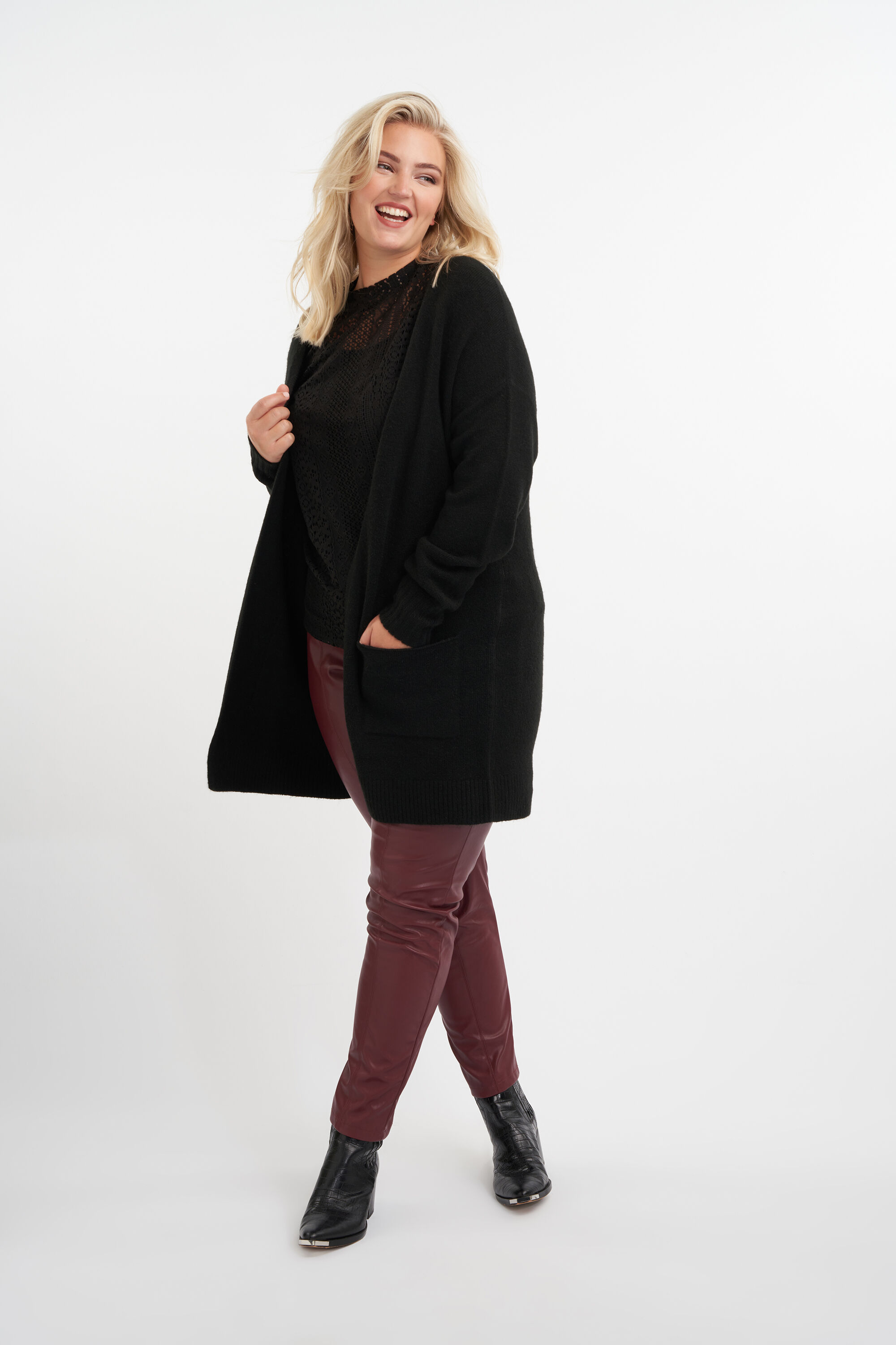 Cardigan long ouvert image number 5