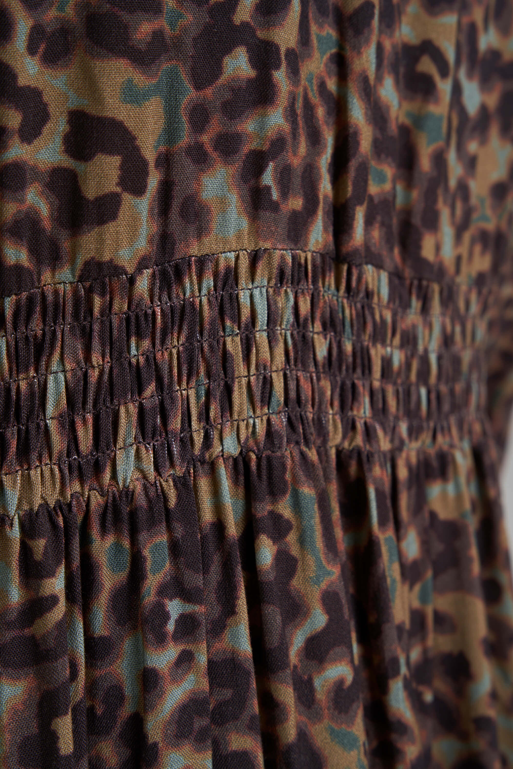 Robe chemise longue &agrave; imprim&eacute;  image number 7