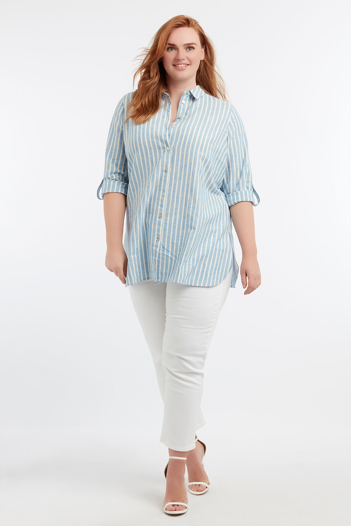 Chemisier ray&eacute; image number 6