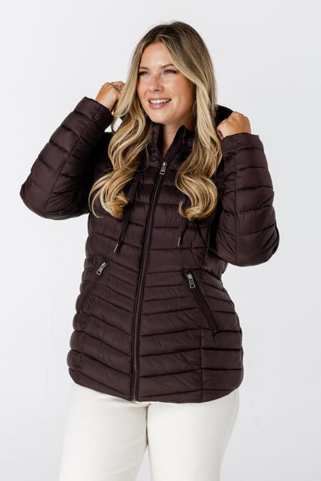 Veste légèrement matelassée Veste légèrement matelassée