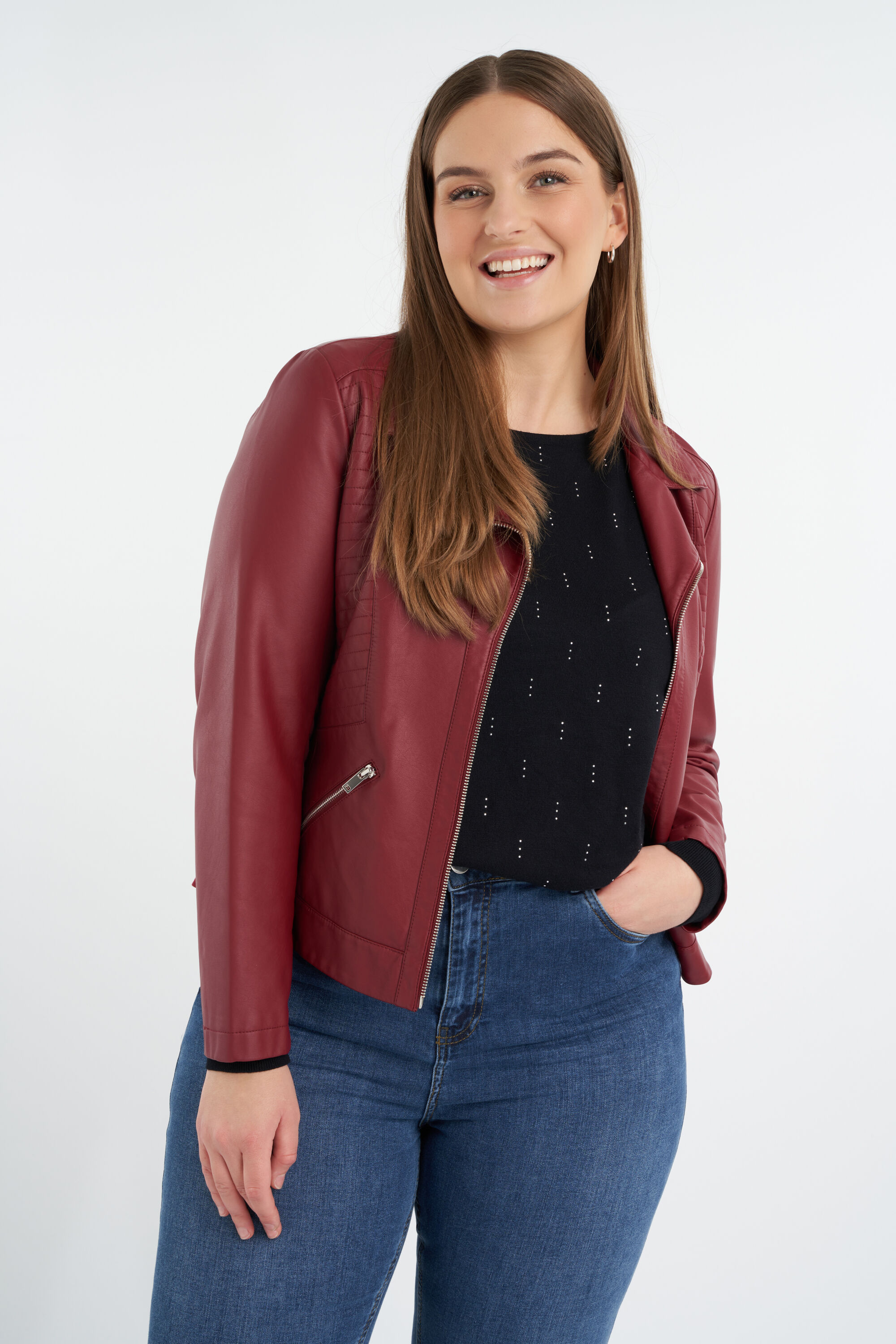 Veste en similicuir image number 6