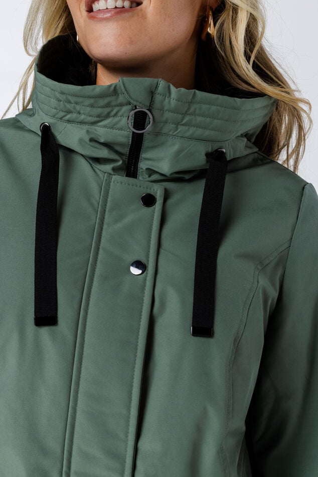Veste imperméable avec capuche image number 4
