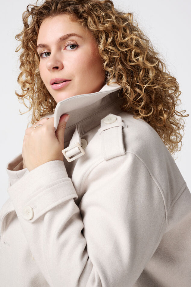 Veste courte à double boutonnage image number 4