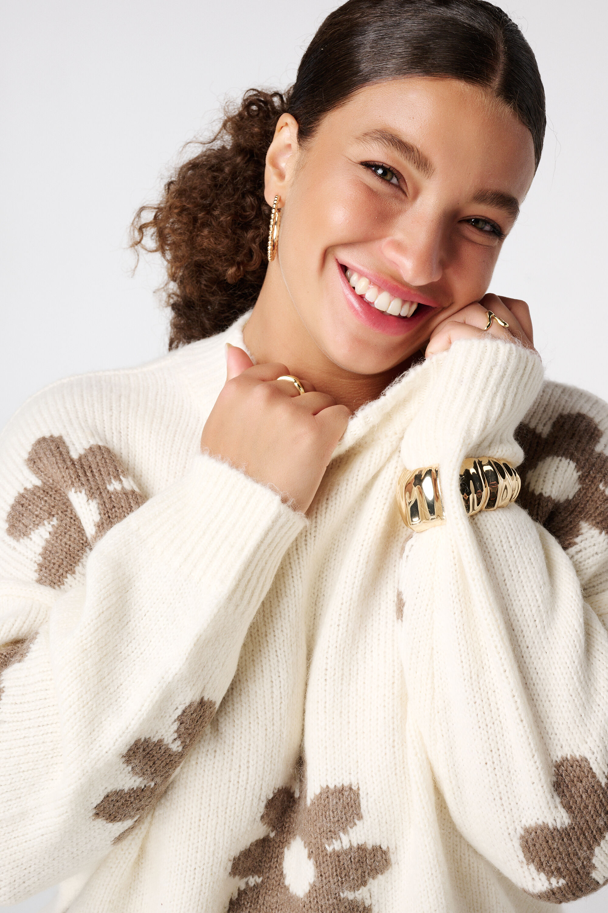 Pull &agrave; imprim&eacute; floral image number 4