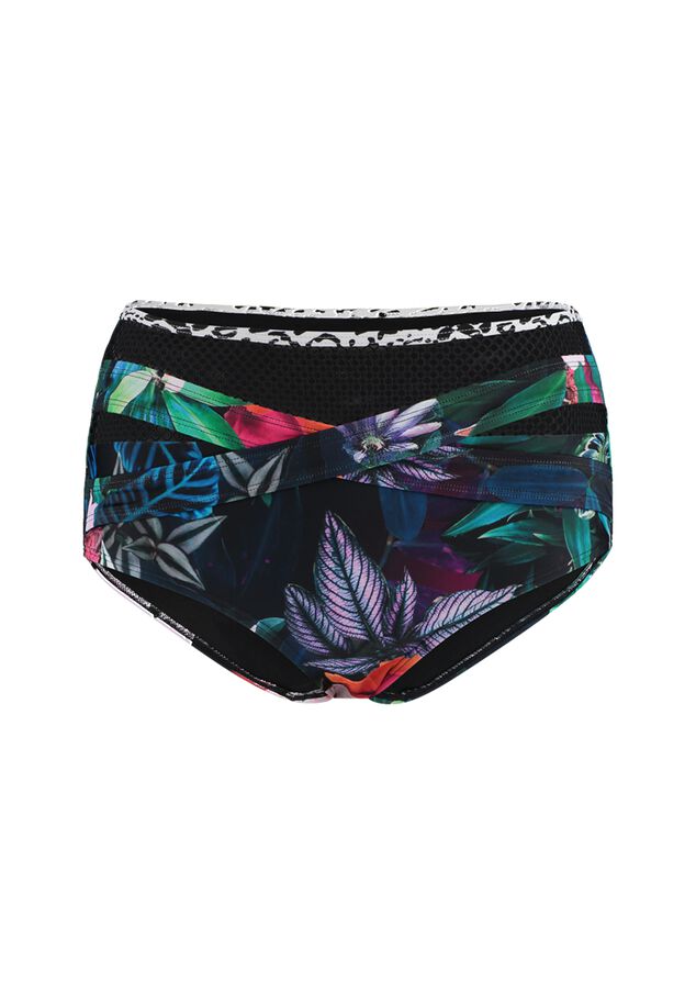 Sapph bas de bikini taille haute avec maille sport - Caló des Moro image number 0