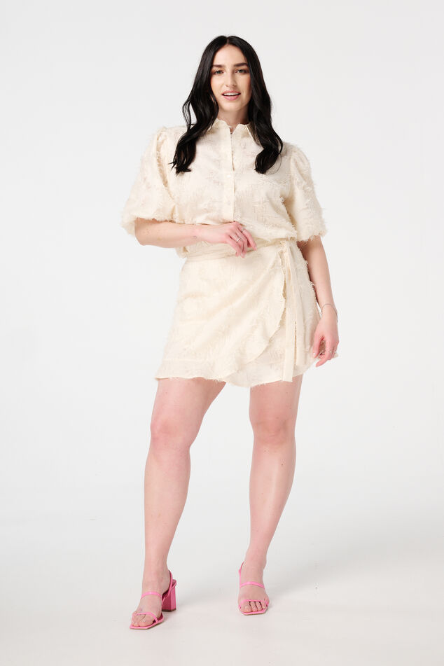 Jupe-short enveloppante image number 0