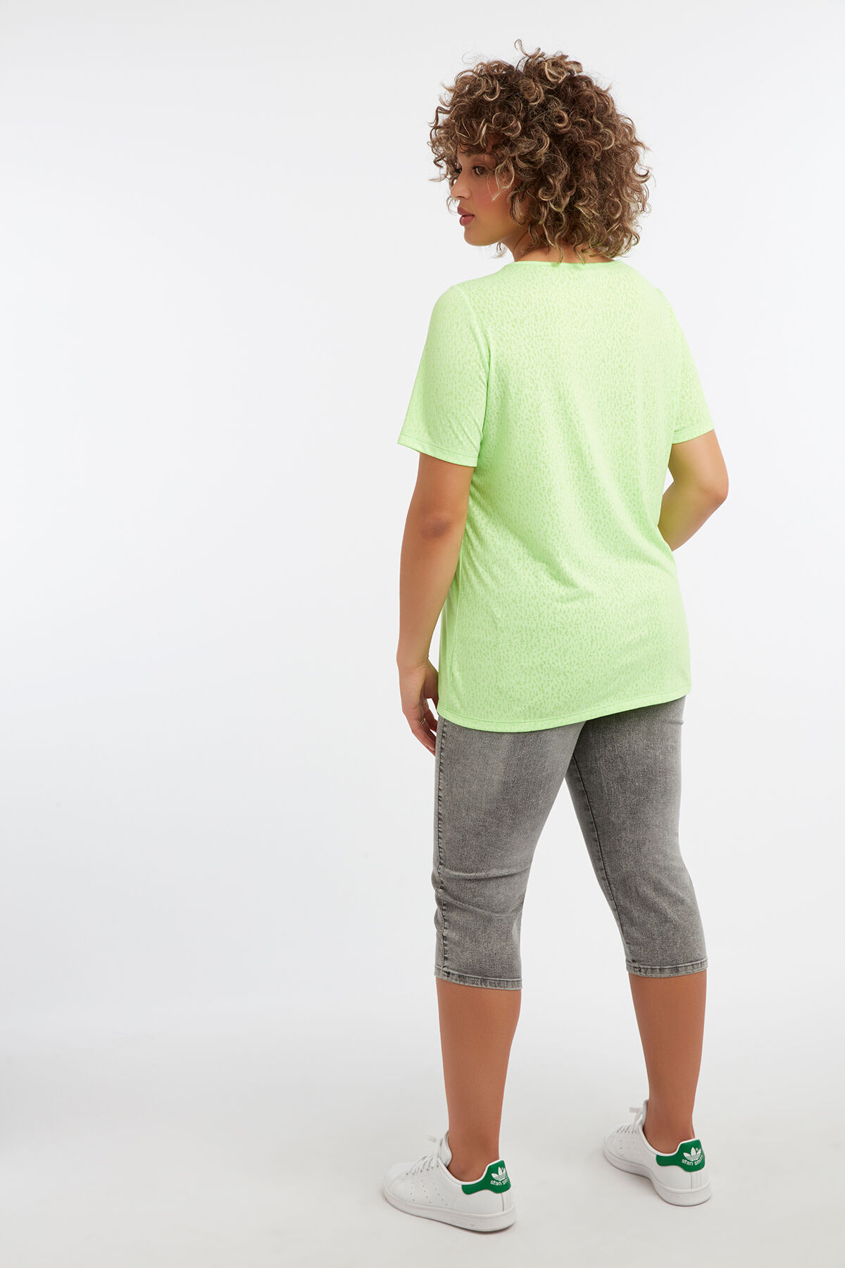 Jean jegging court image number 4