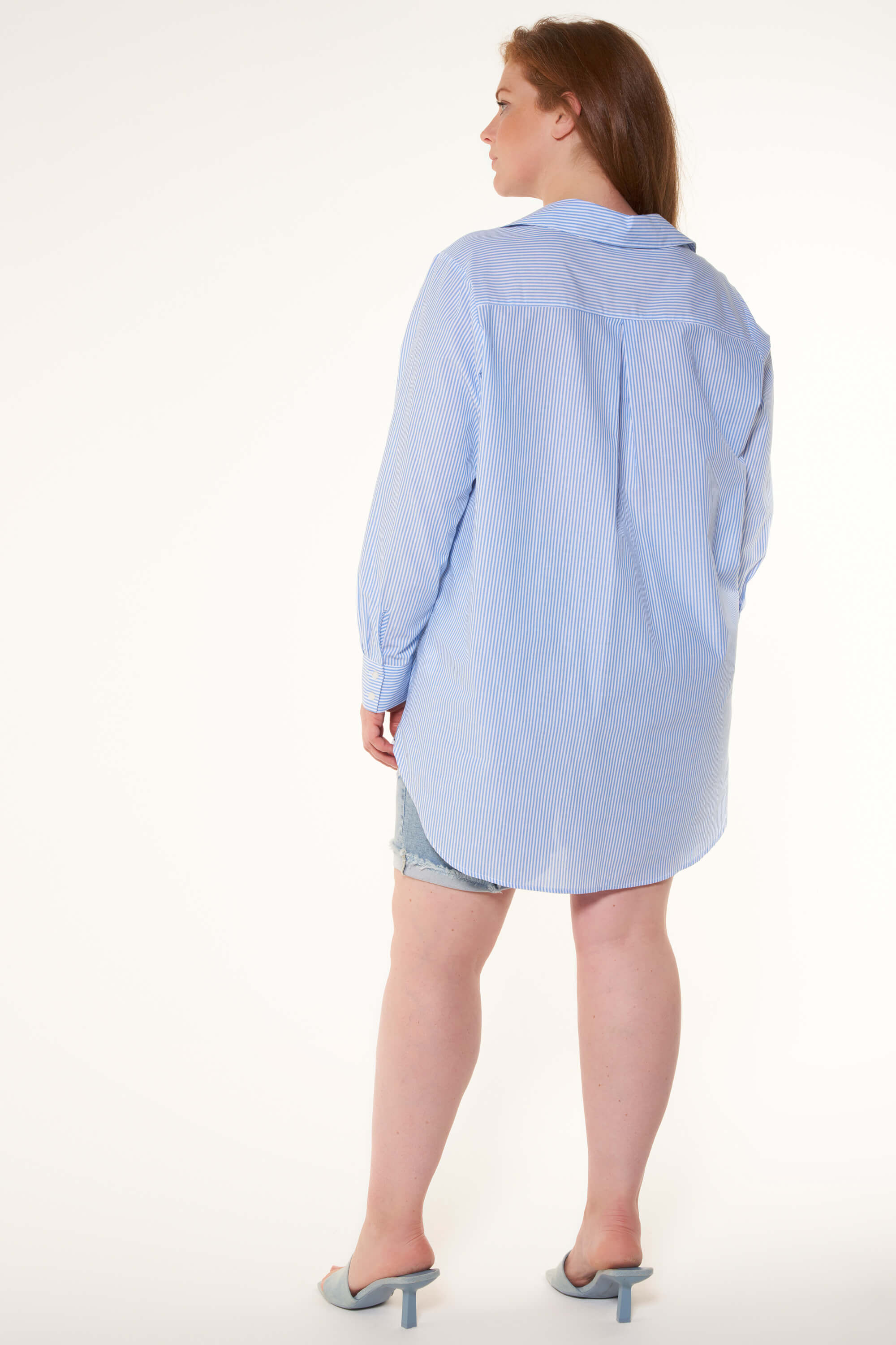 Chemisier &agrave; rayures image number 4