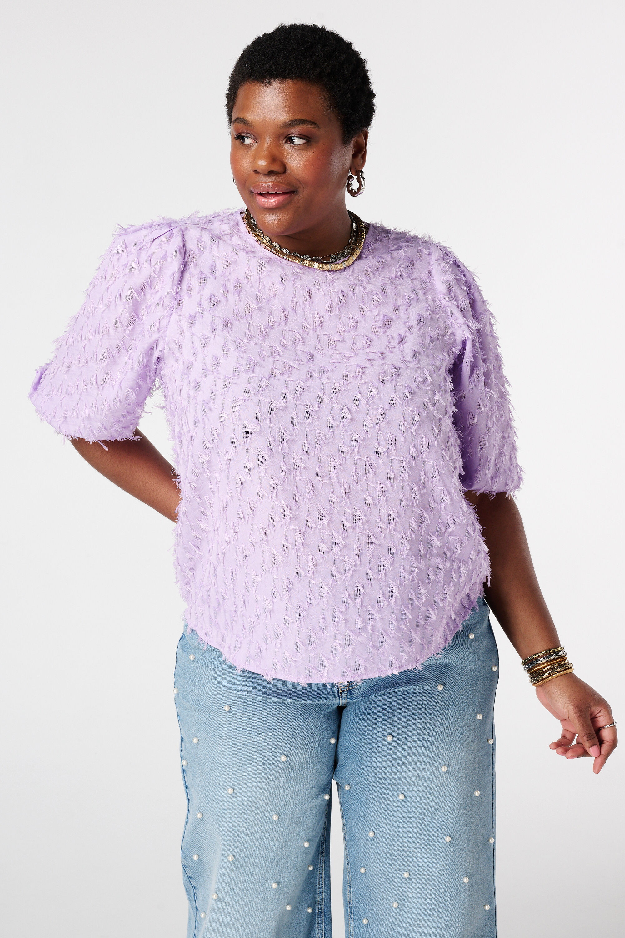 Blouse structur&eacute;e image number 0