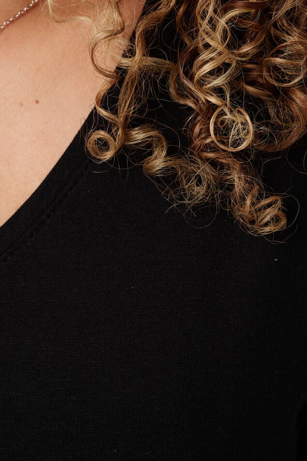 Haut à manches longues et col rond image number 6