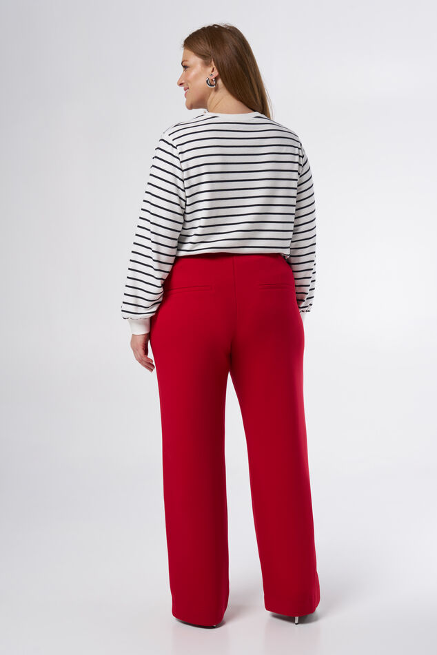 Jean avec couture décorative  image number 3