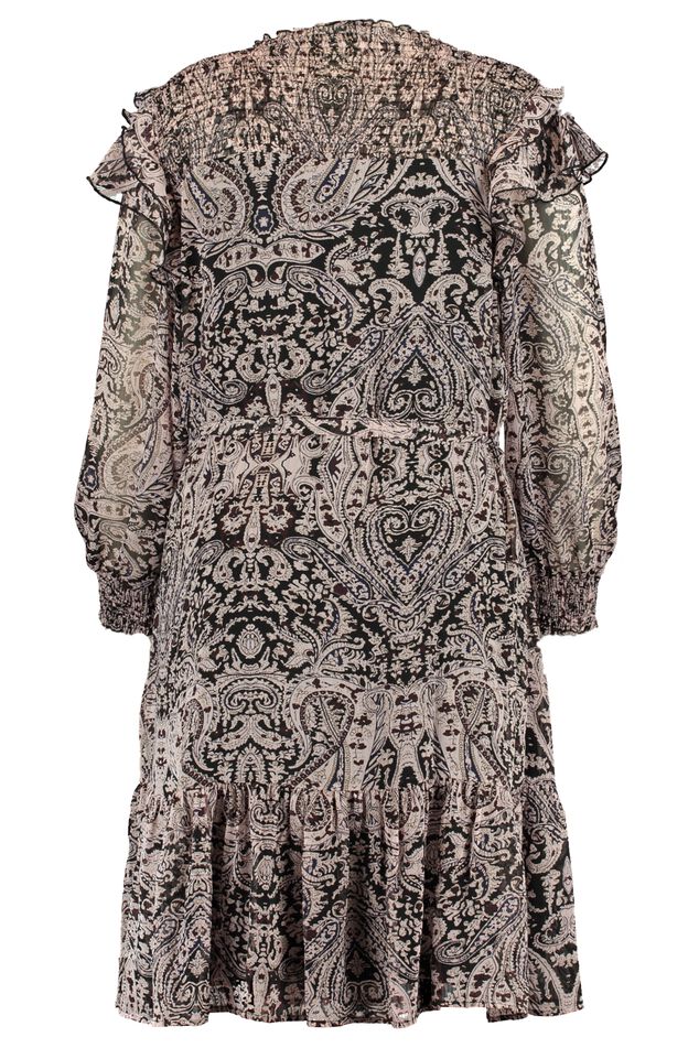 Robe avec détails smockés image number 3