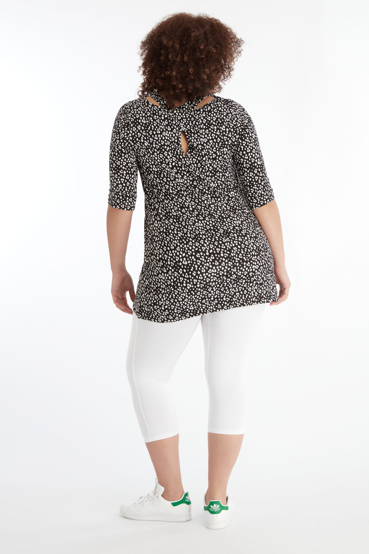 Corsaire fa&ccedil;on legging image number 4