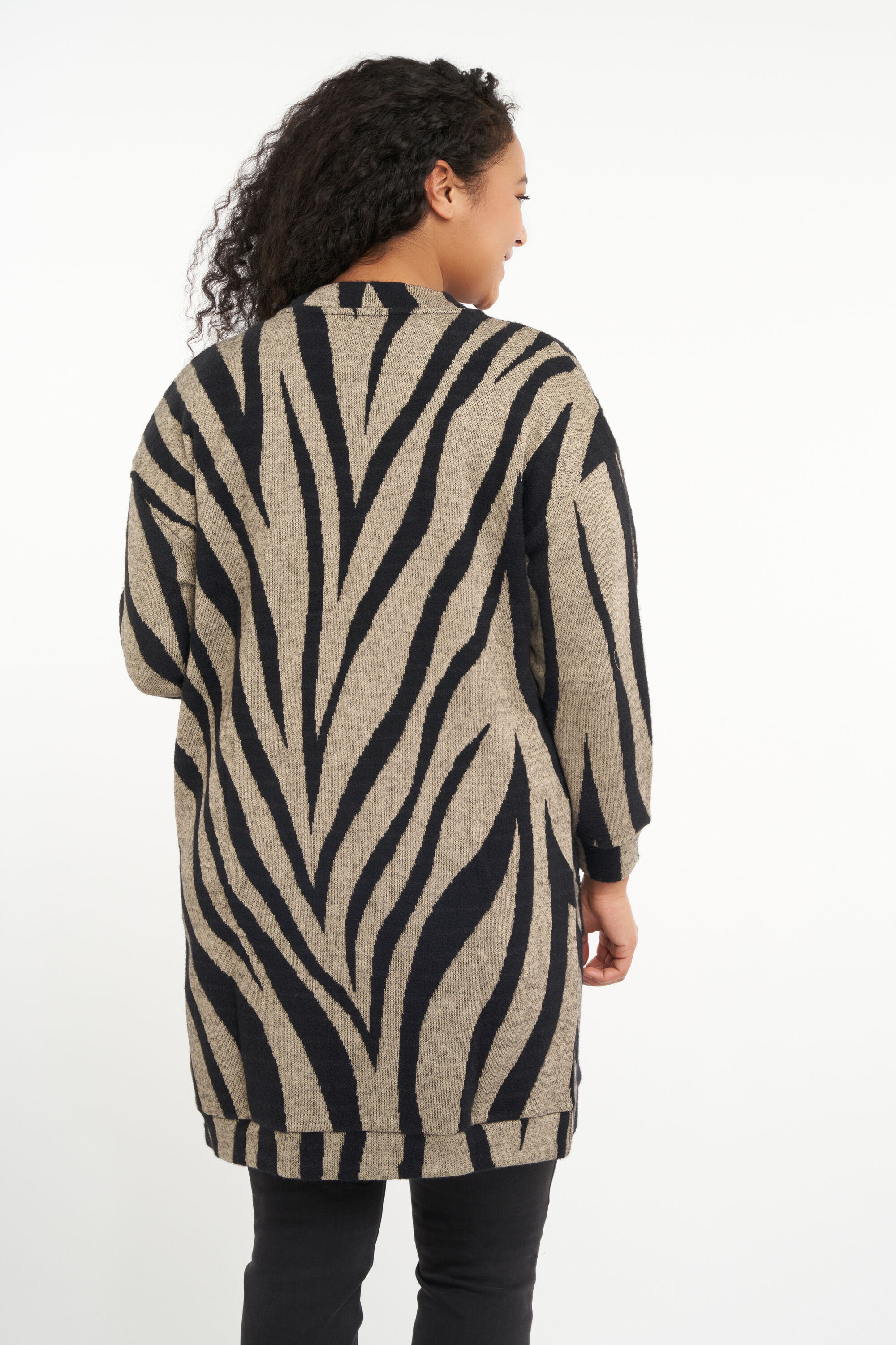 Cardigan &agrave; imprim&eacute; image number 4