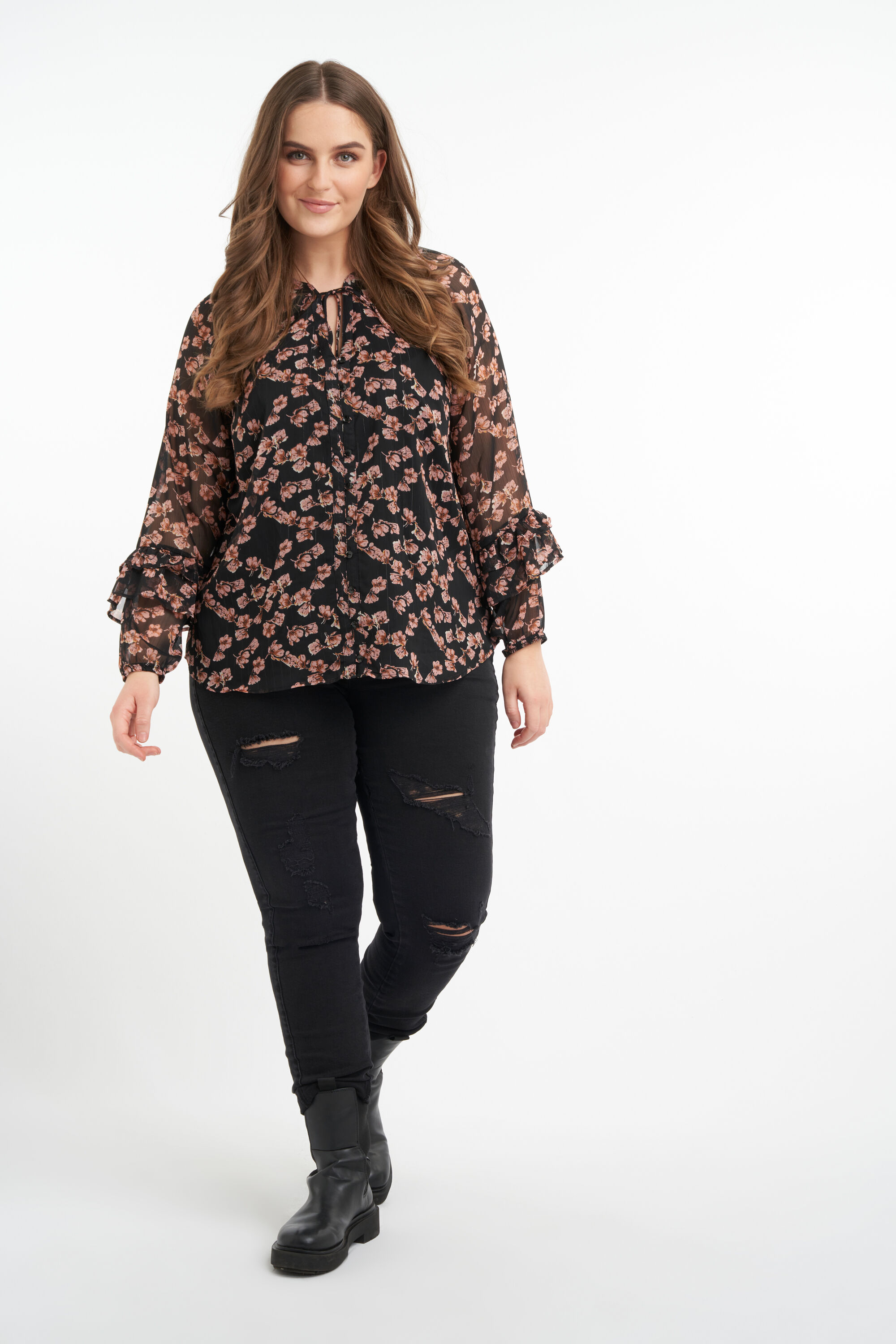 Chemisier &agrave; imprim&eacute; image number 5