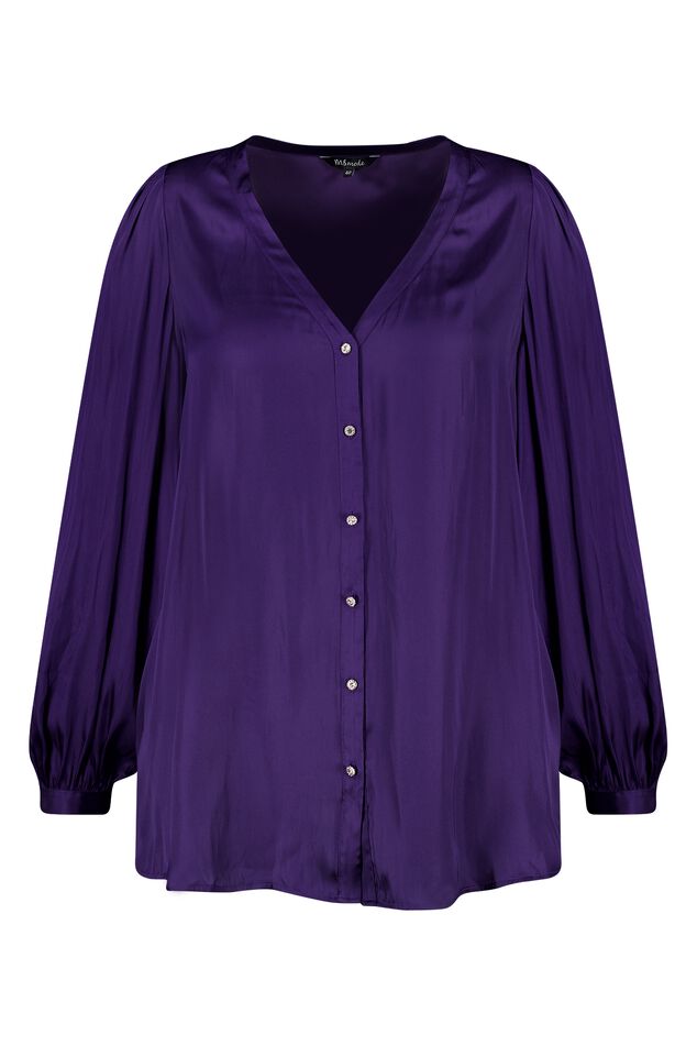 Chemisier en satin  image number 1