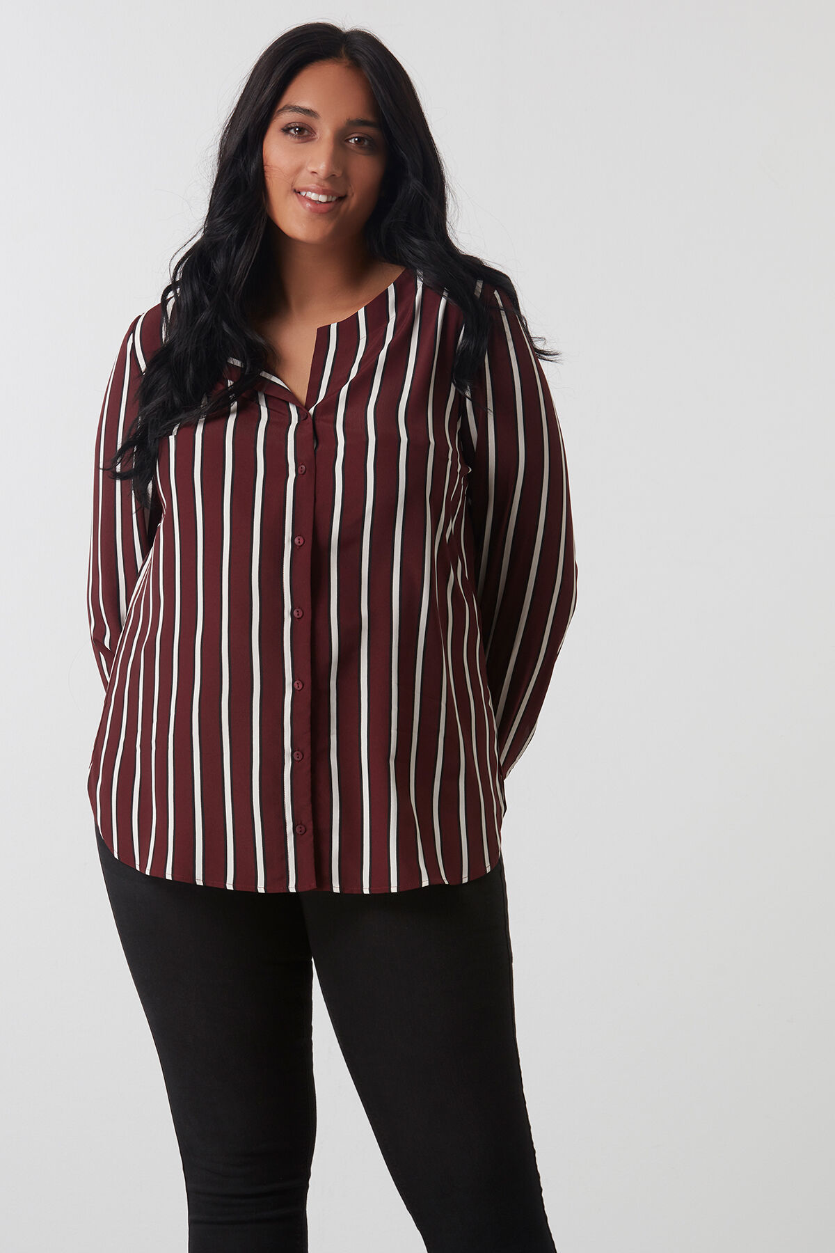 Chemisier ray&eacute; image number 0