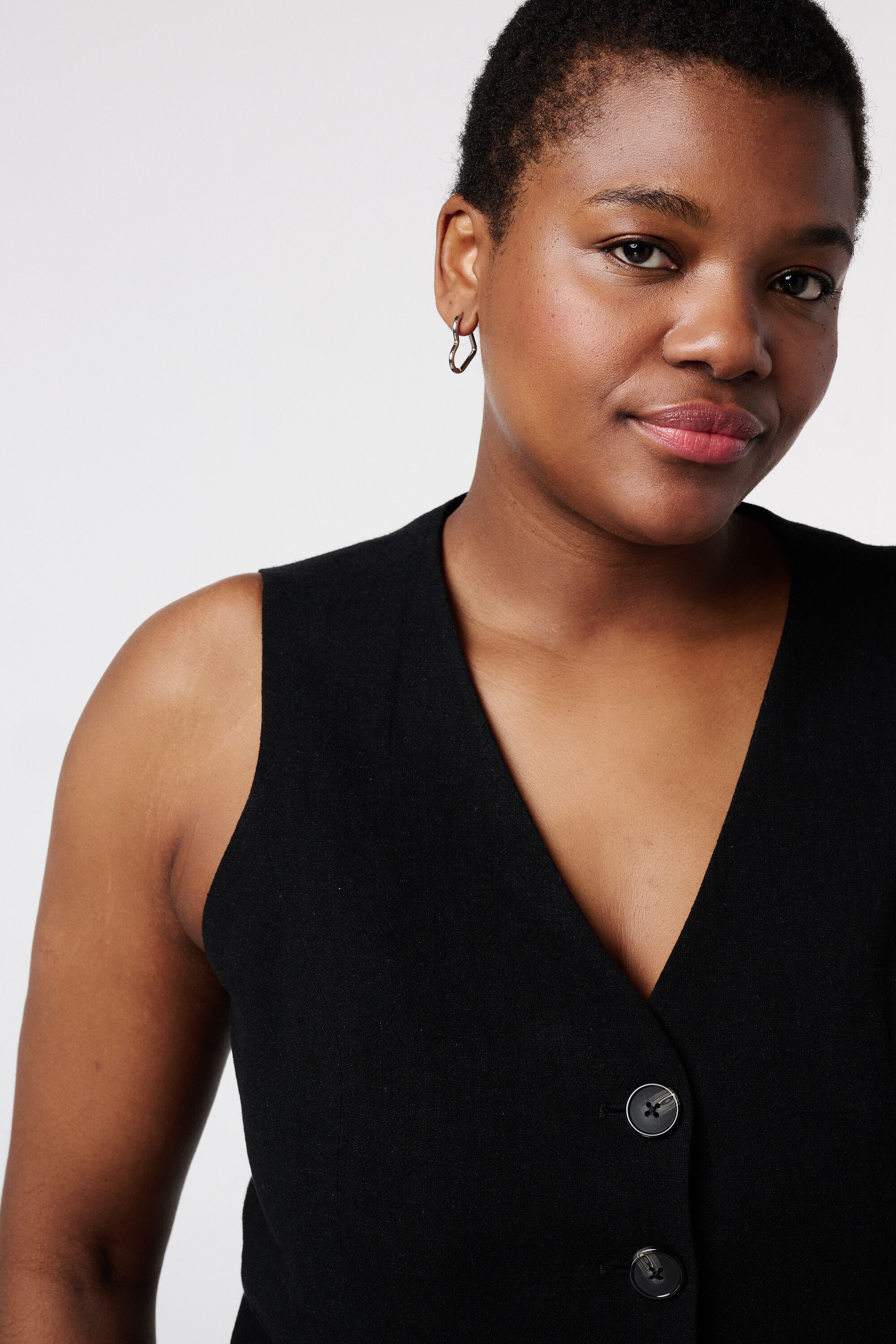 Gilet de costume en lin image number 4