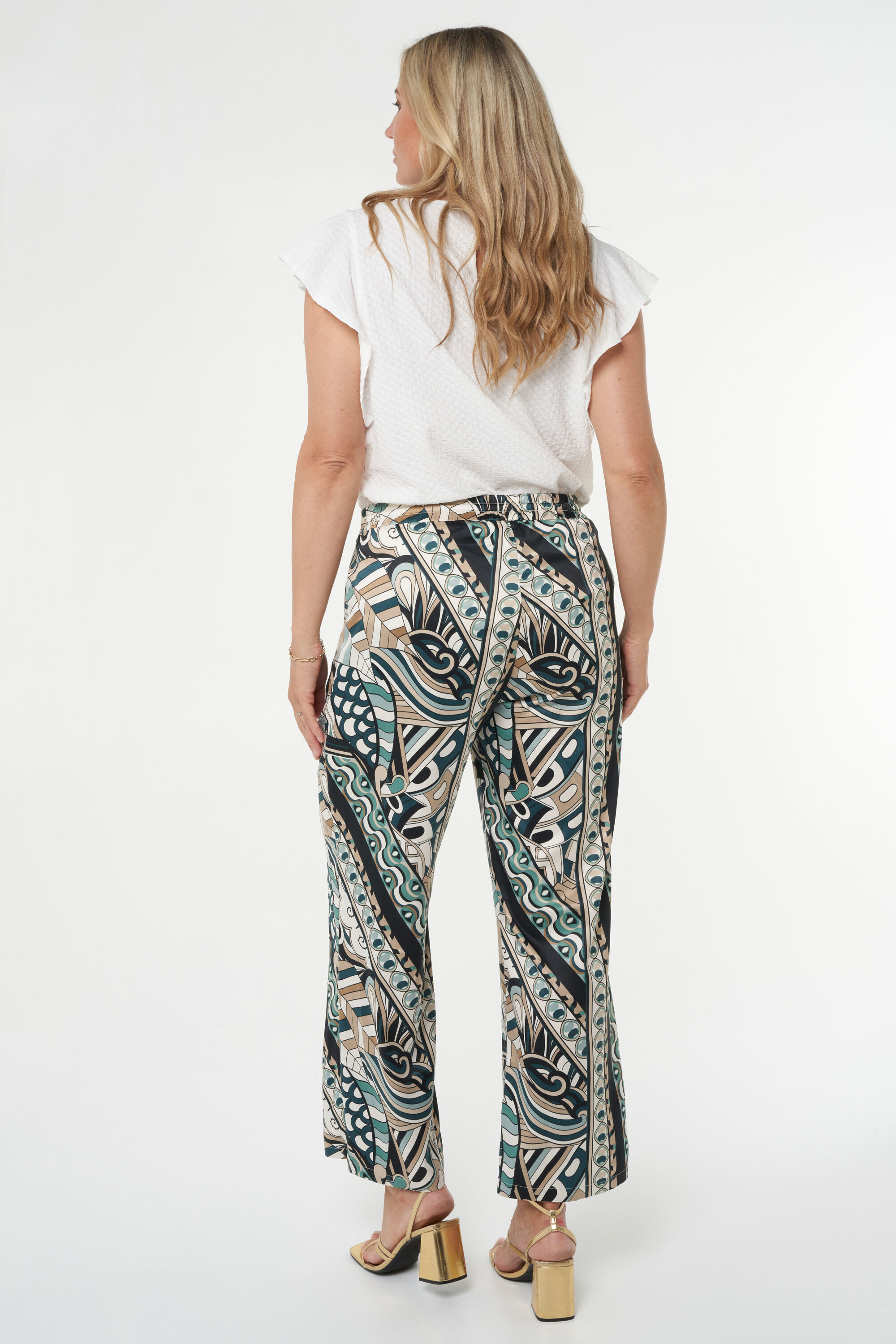 Pantalon &eacute;vas&eacute; image number 4