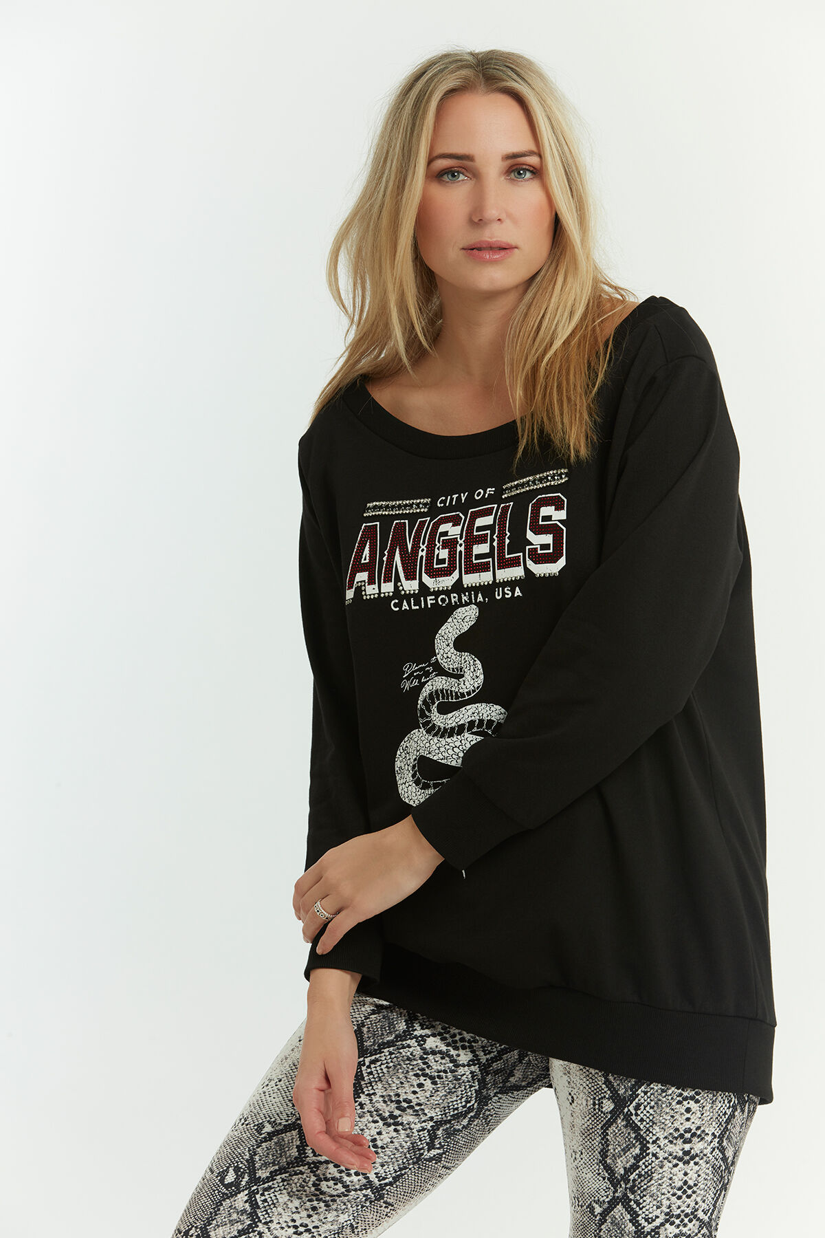 Sweat-shirt imprim&eacute; image number 3