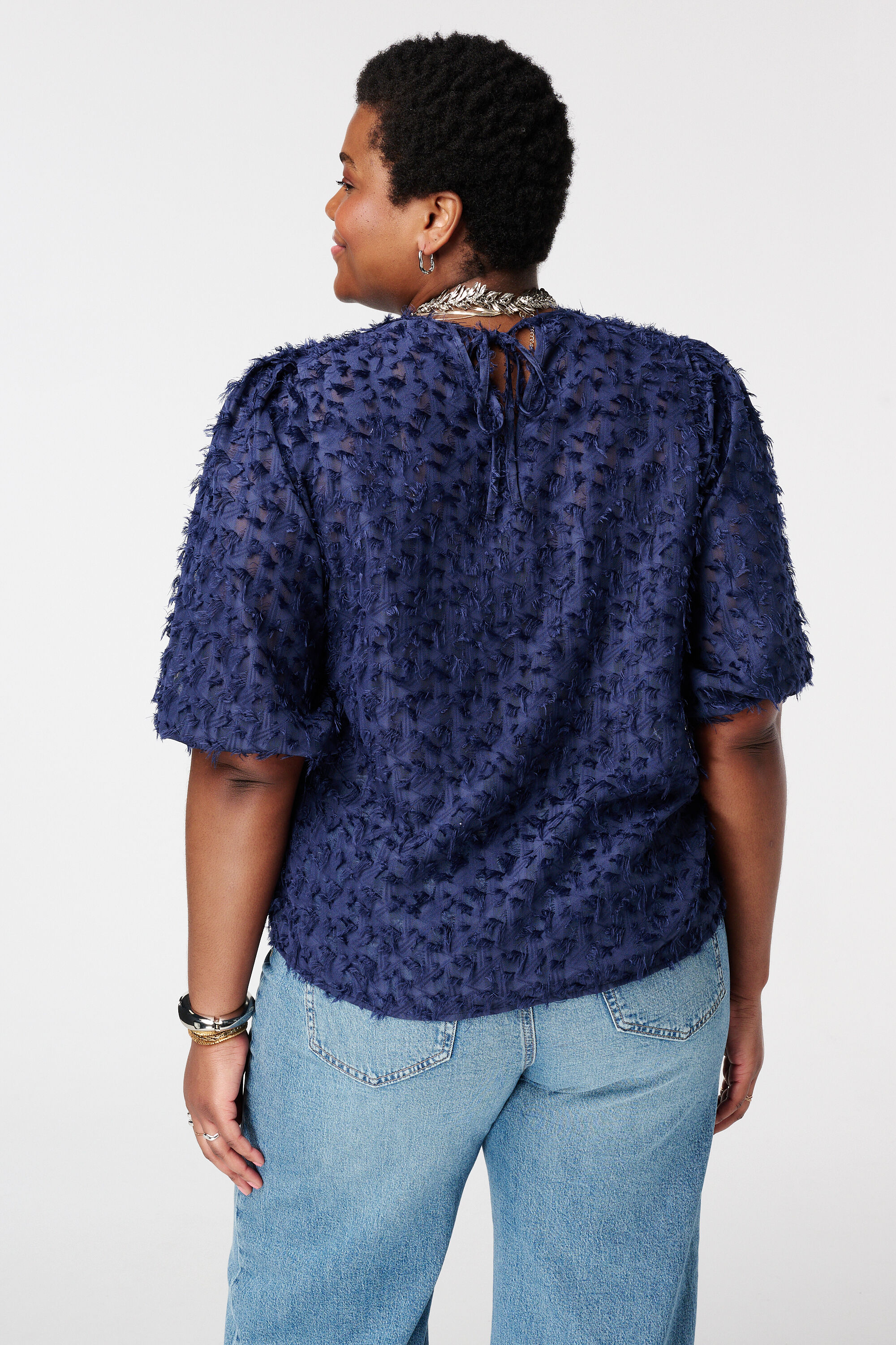 Blouse structur&eacute;e image number 3