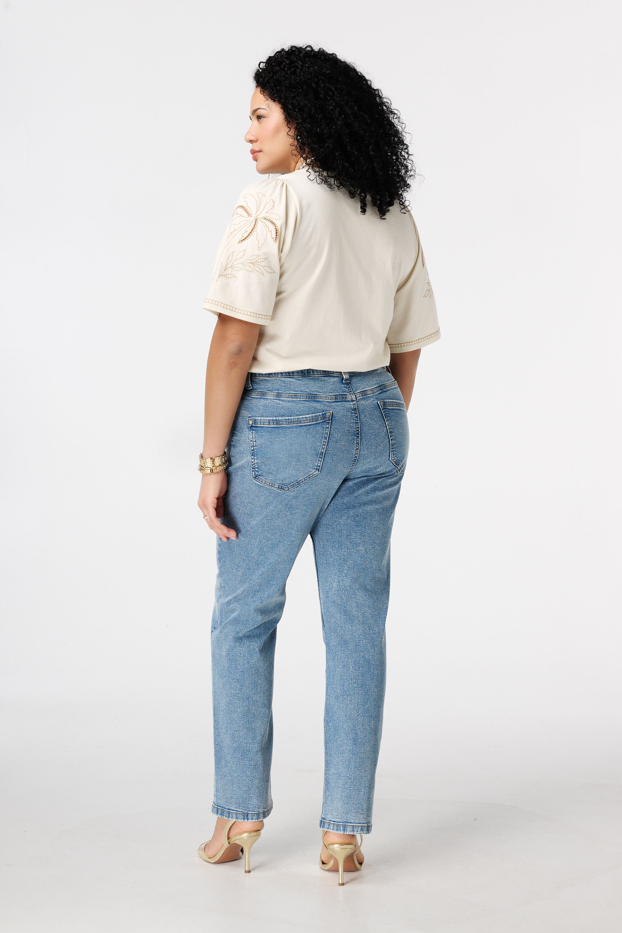 Jean straight leg LILY longueur 34 image number 3