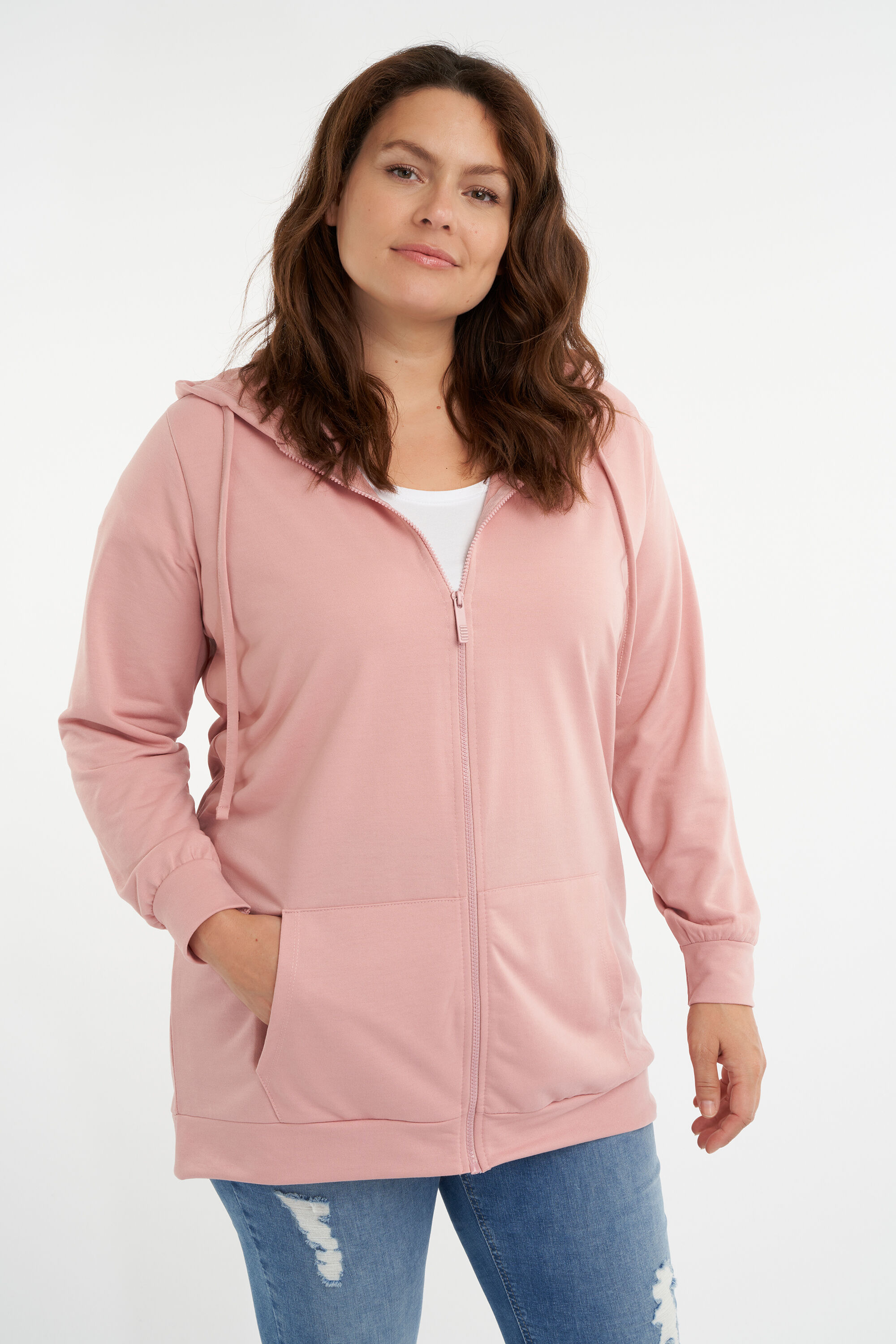 Cardigan &agrave; capuche image number 0