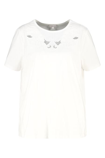T-shirt avec broderie