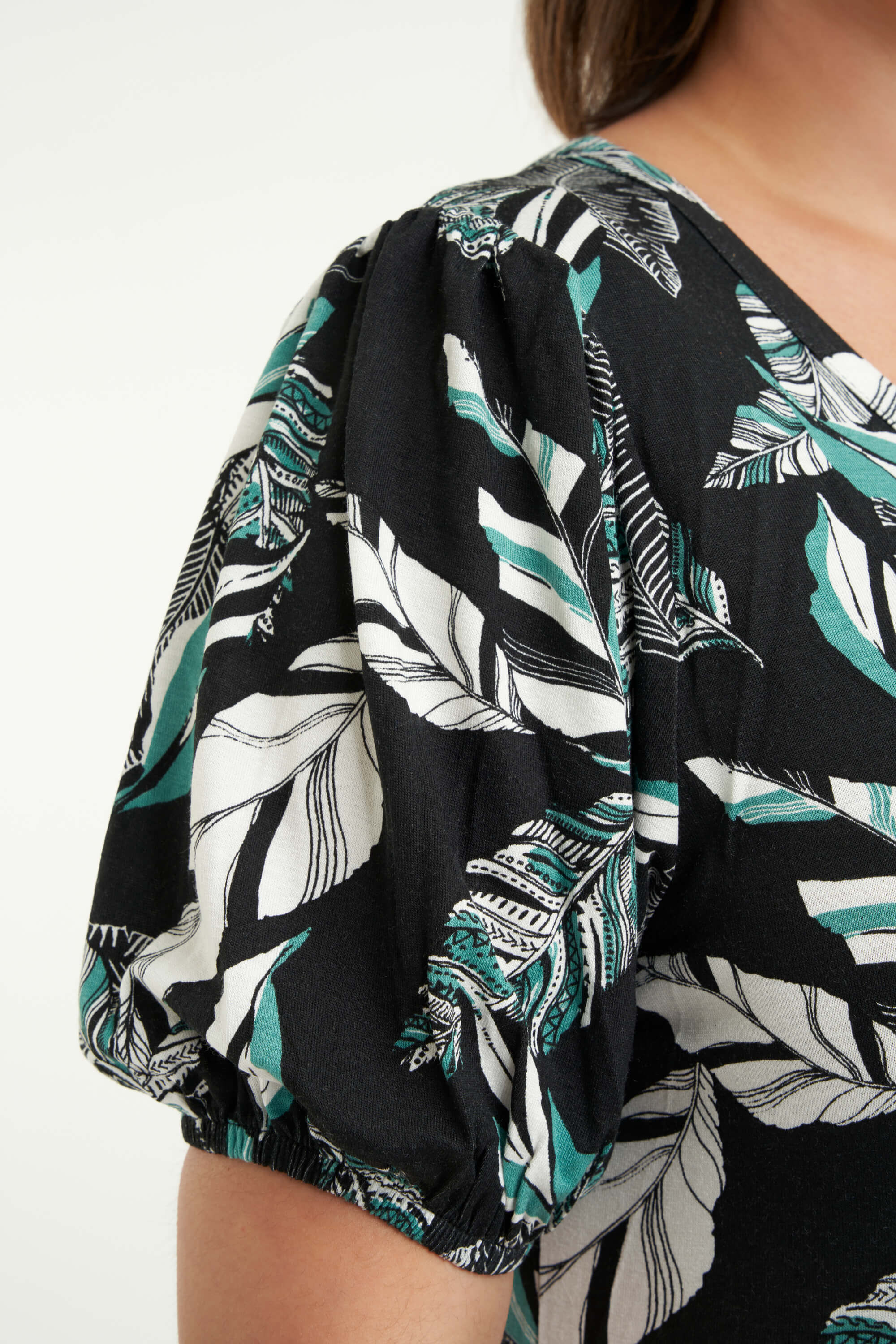 Longue robe &agrave; imprim&eacute;  image number 4