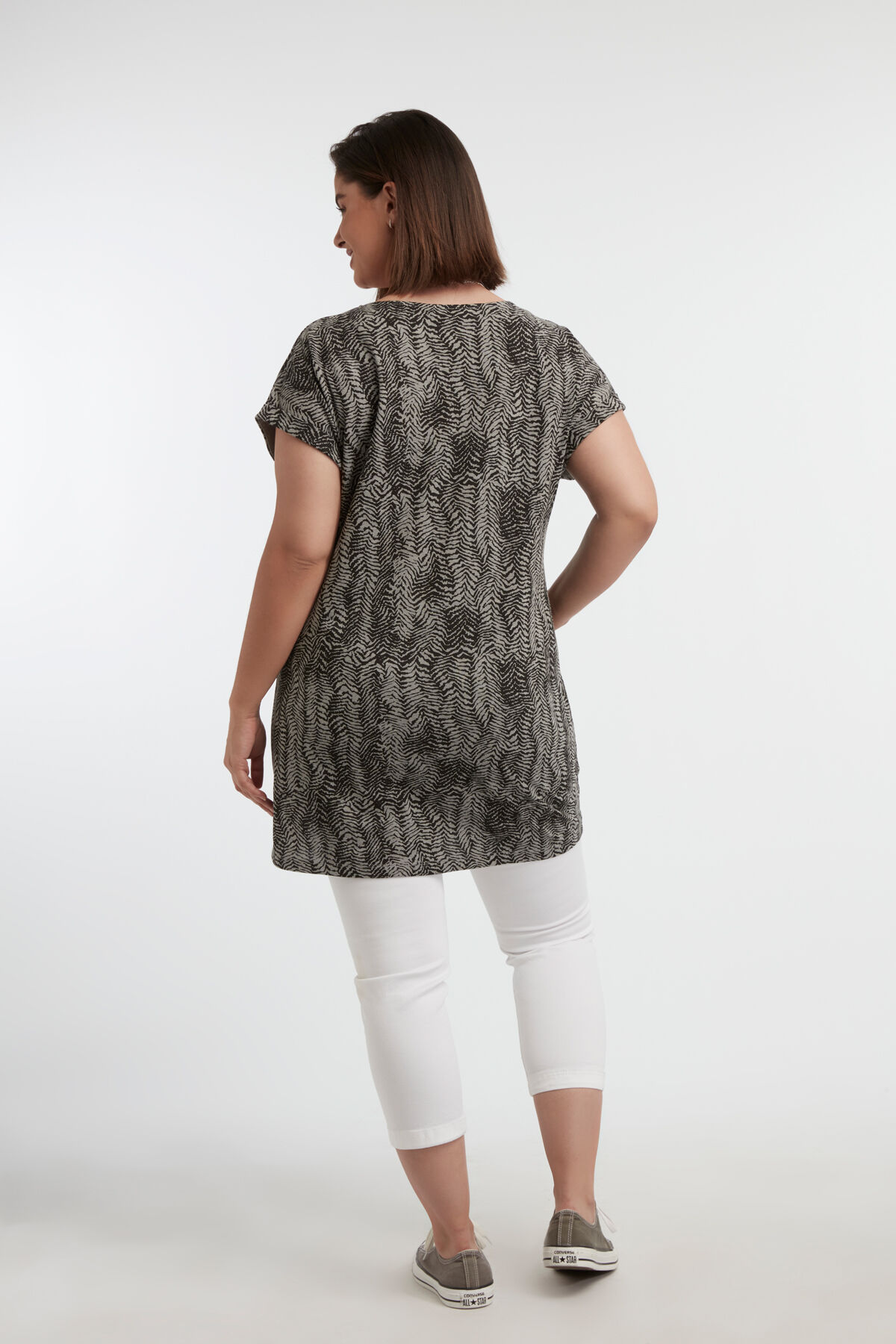 T-shirt long imprim&eacute; image number 4