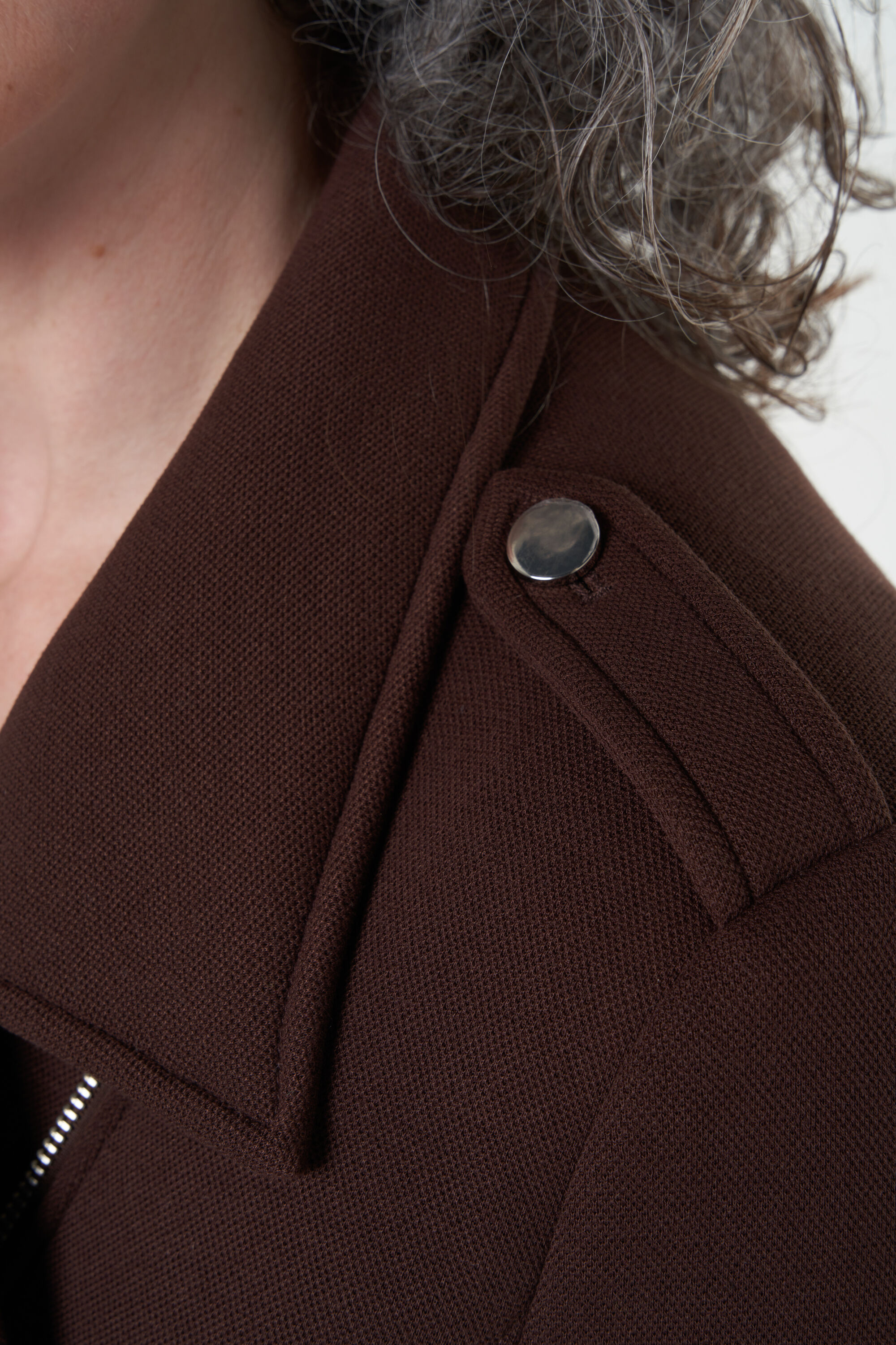 Veste doubl&eacute;e de style motard image number 5