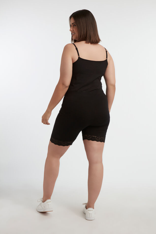 Legging court à dentelle image number 4