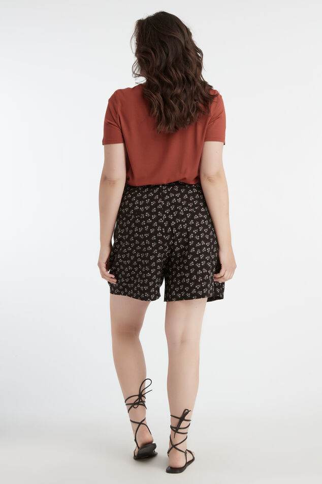 Short en viscose à imprimé image number 4