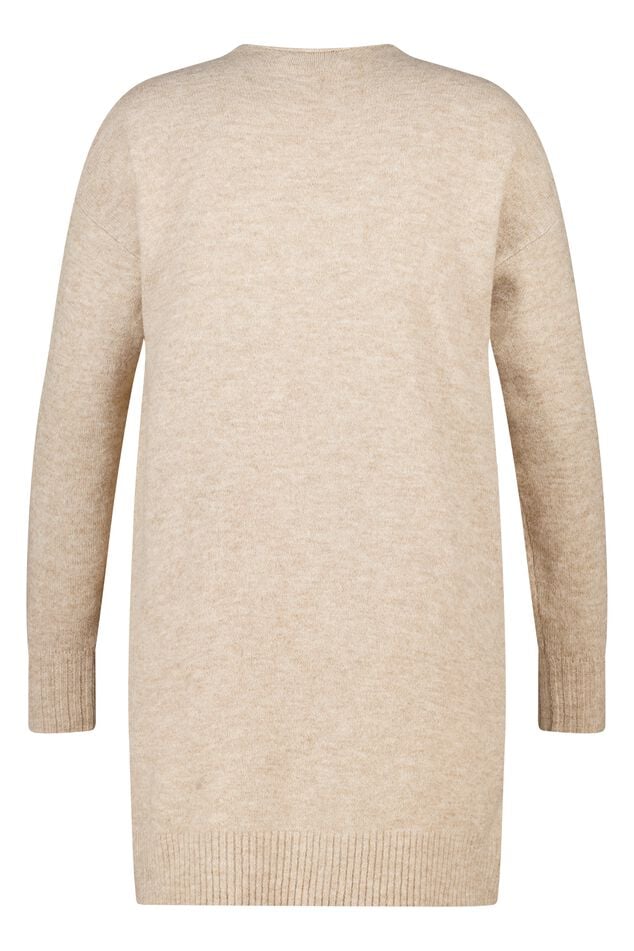 Cardigan mi-long avec poches latérales image number 2