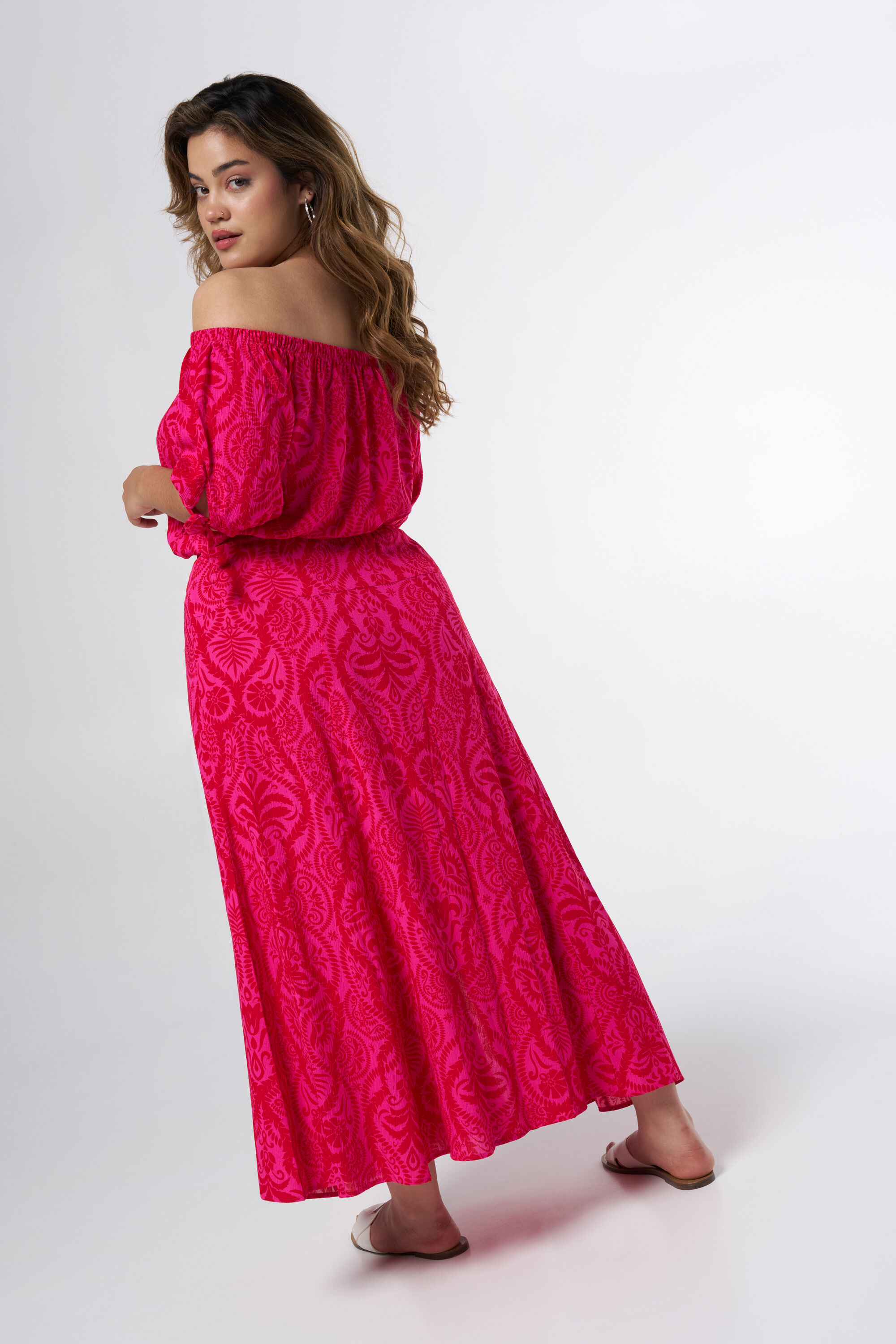 Jupe midi avec fente image number 3