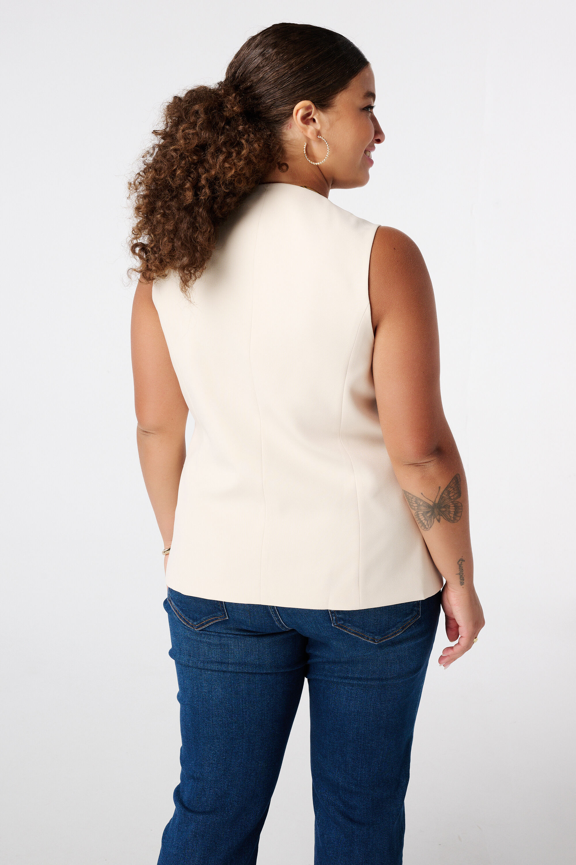 Cardigan avec fermeture &agrave; boutons image number 3