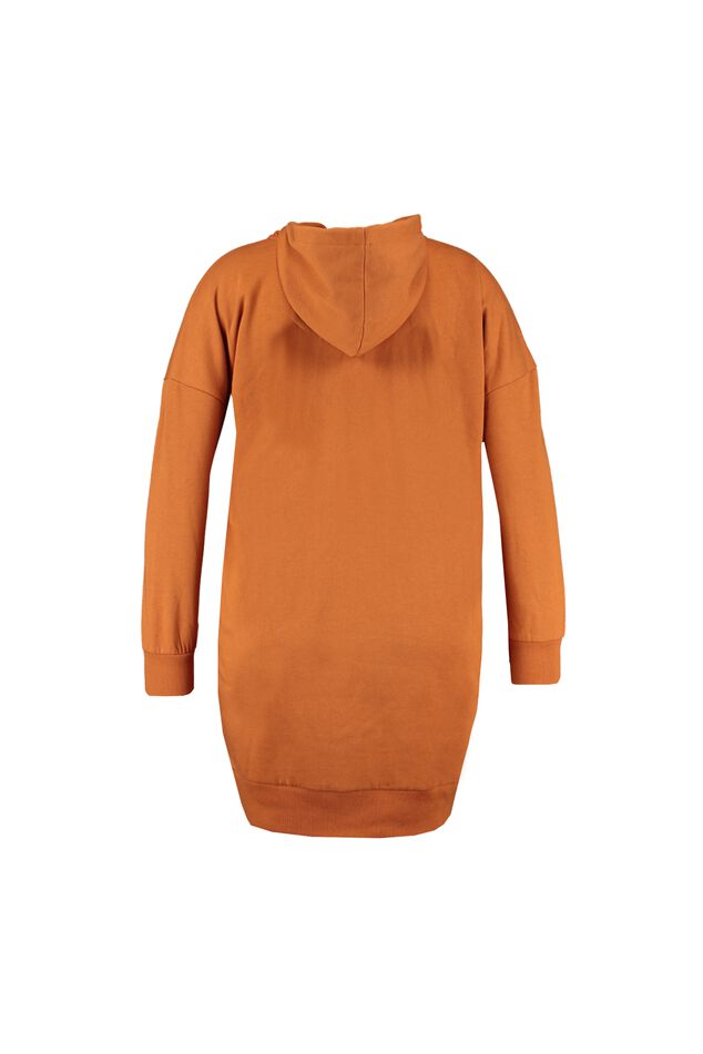 Robe sweat avec capuche image number 2