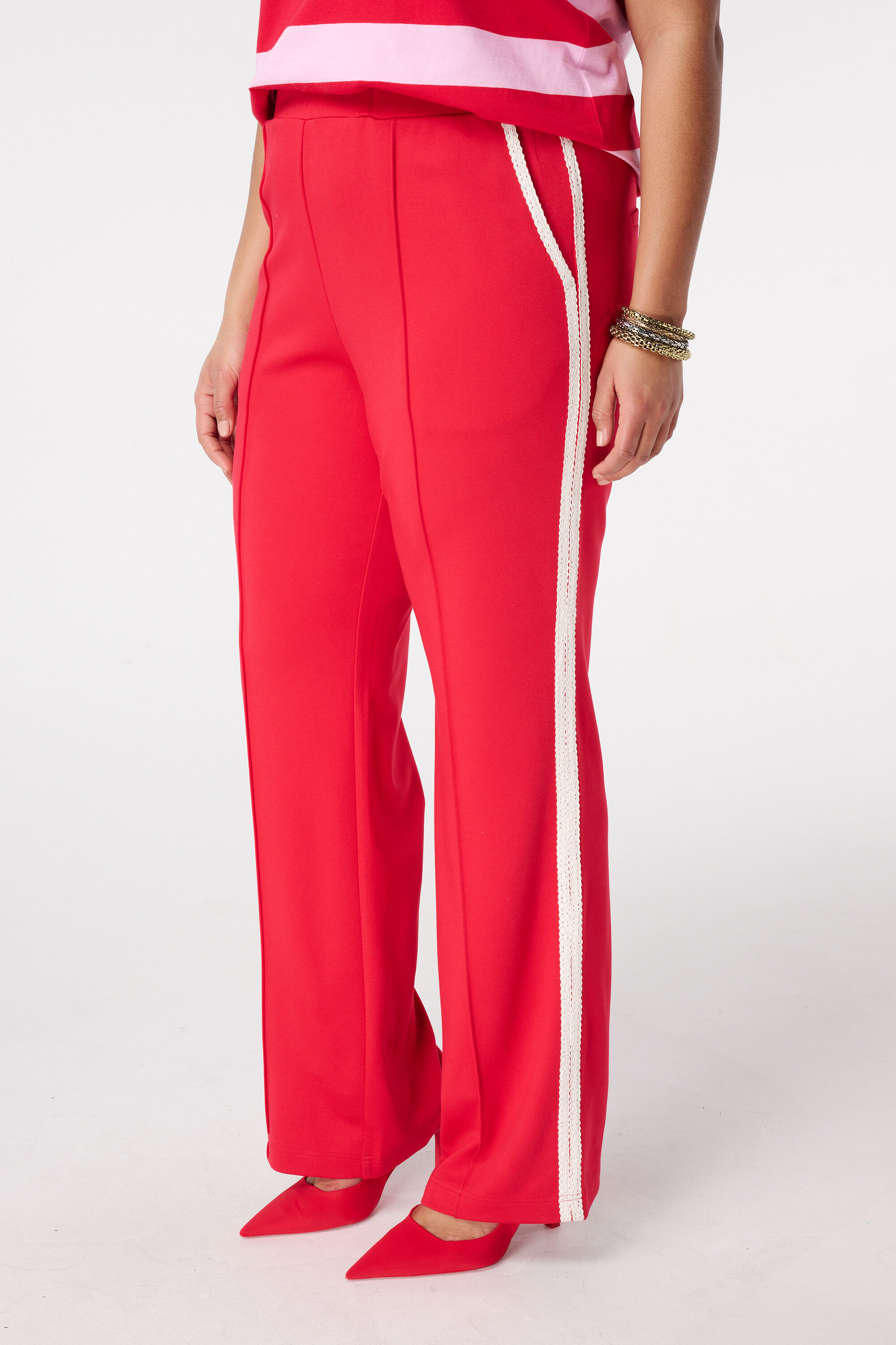 Pantalon avec bande lat&eacute;rale image number 5