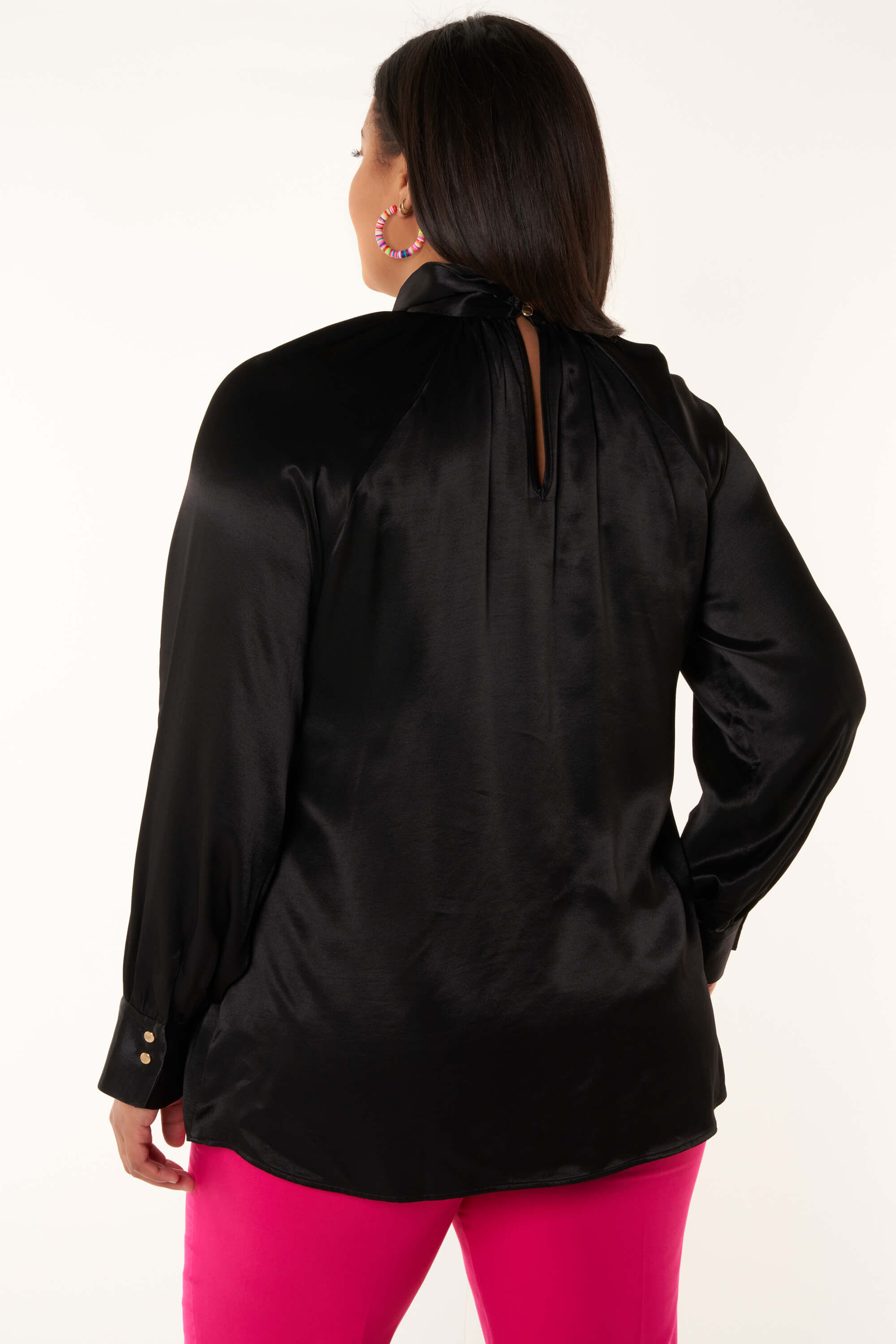 Chemisier en satin image number 3