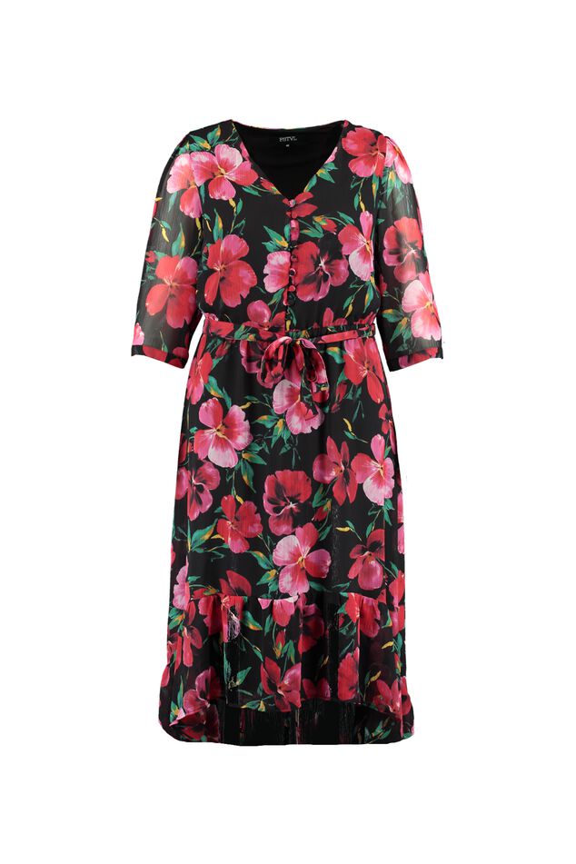 Robe à fleurs bordée image number 2