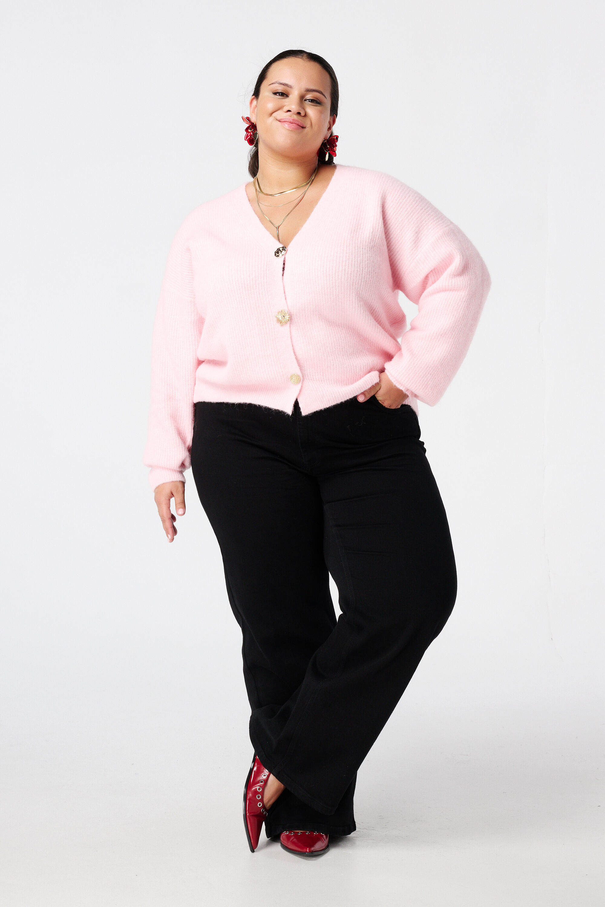 Veste &agrave; boutons dor&eacute;s image number 5